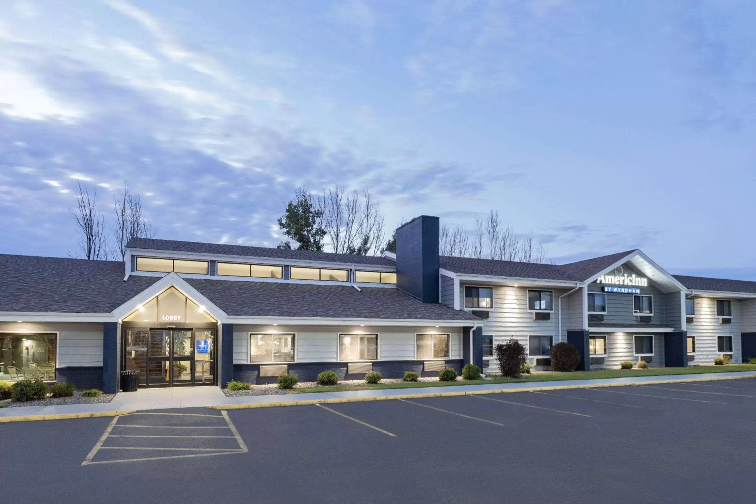 Property Building in AmericInn by Wyndham Plover Stevens Point