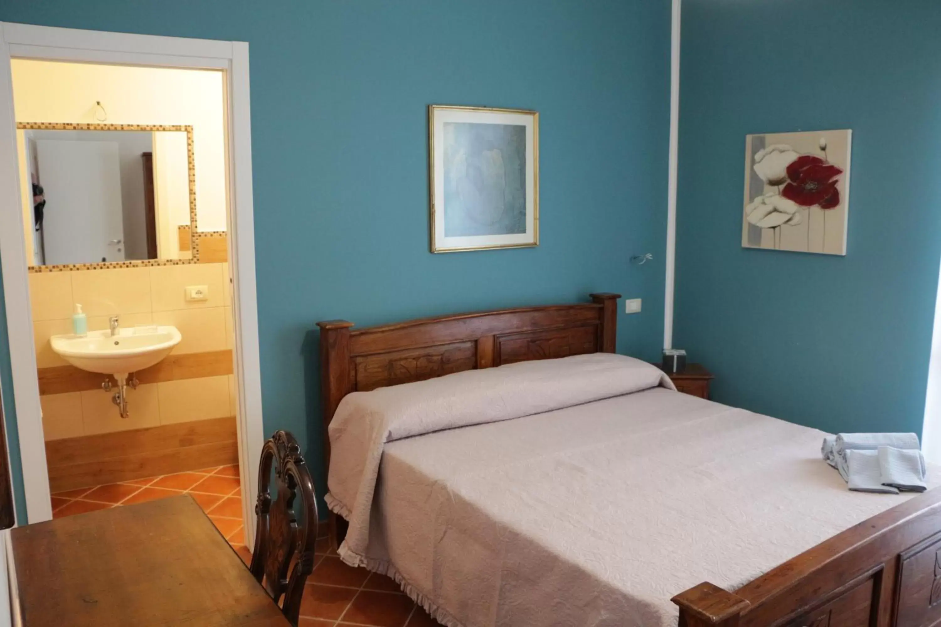 Bed in B&b Artemisia