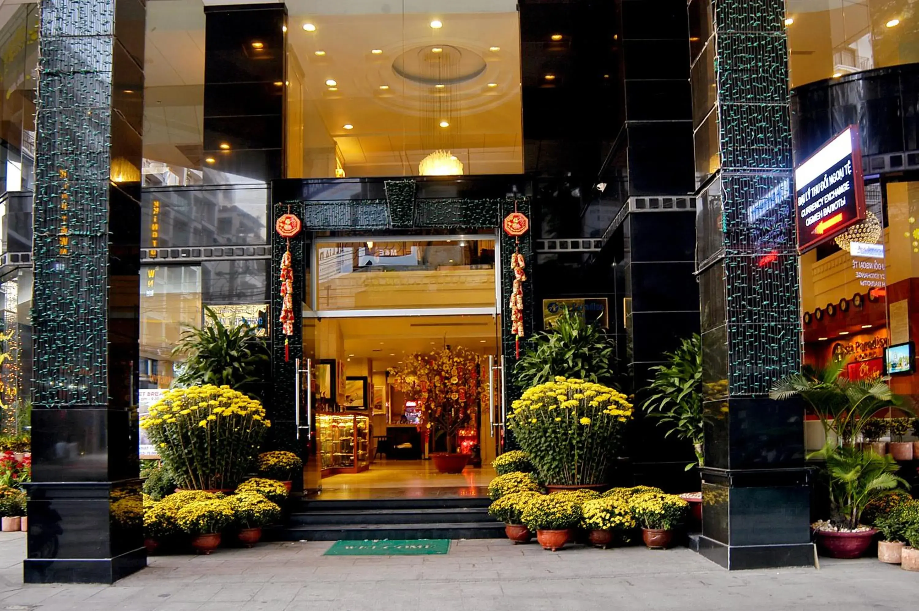 Facade/entrance in Asia Paradise Hotel