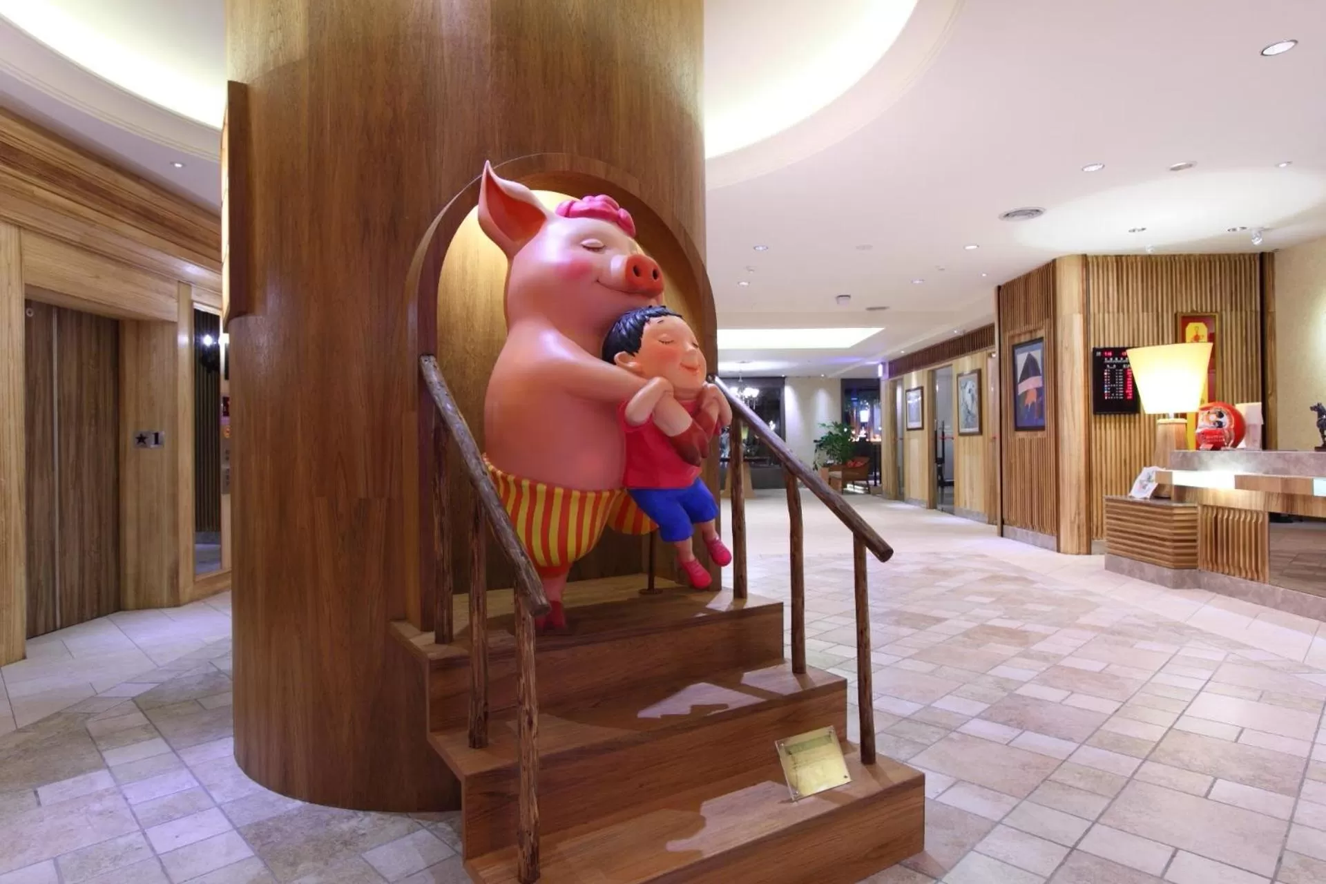 Lobby or reception in Chateau de Chine Hotel Hualien