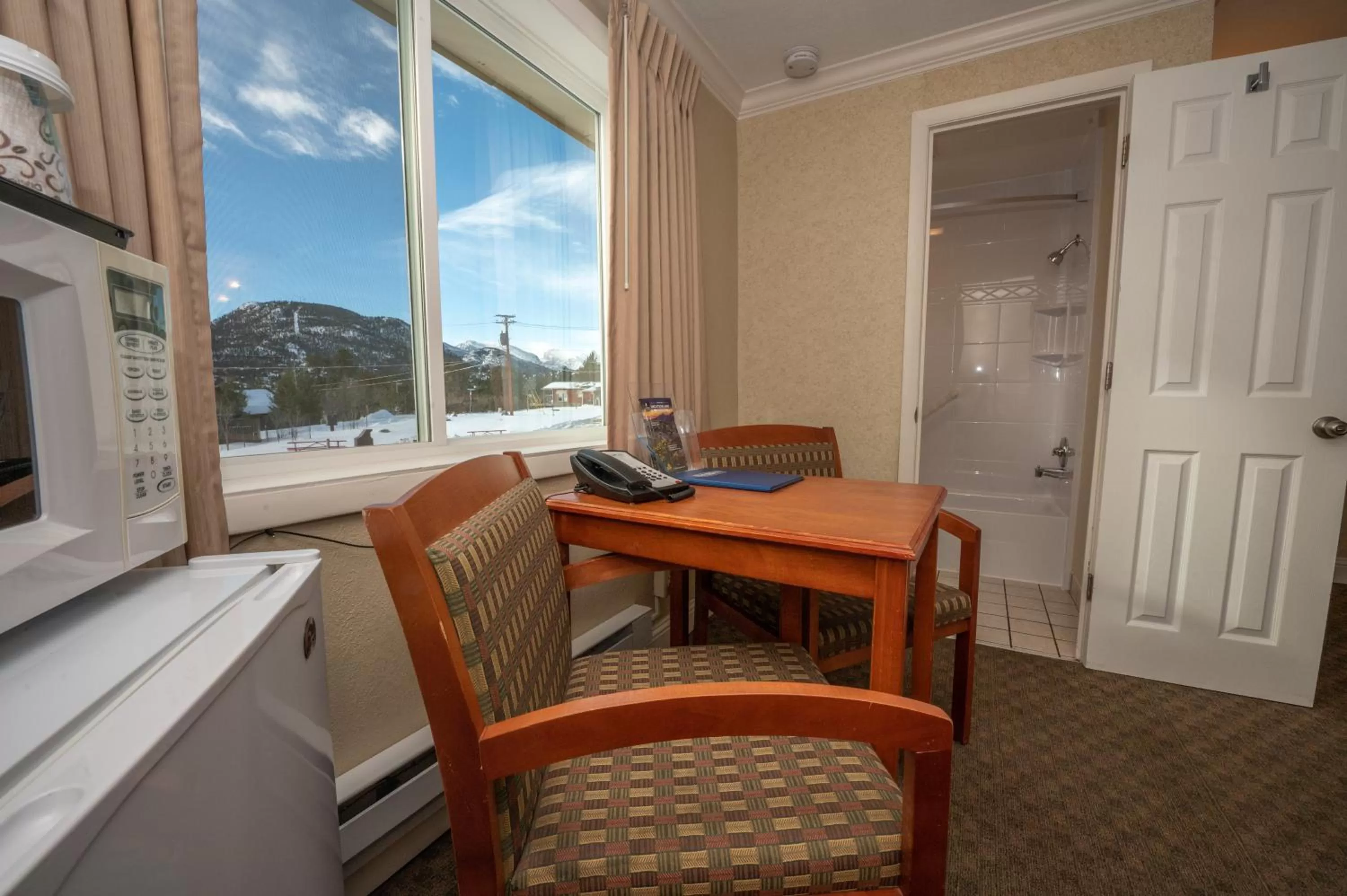 Seating area in Blue Door Inn