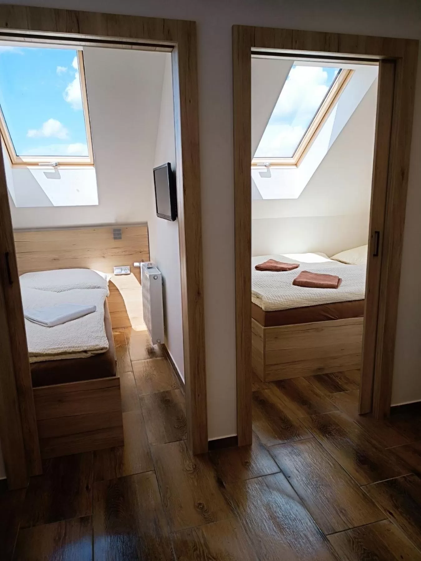 Bed in Hotel U Kociana