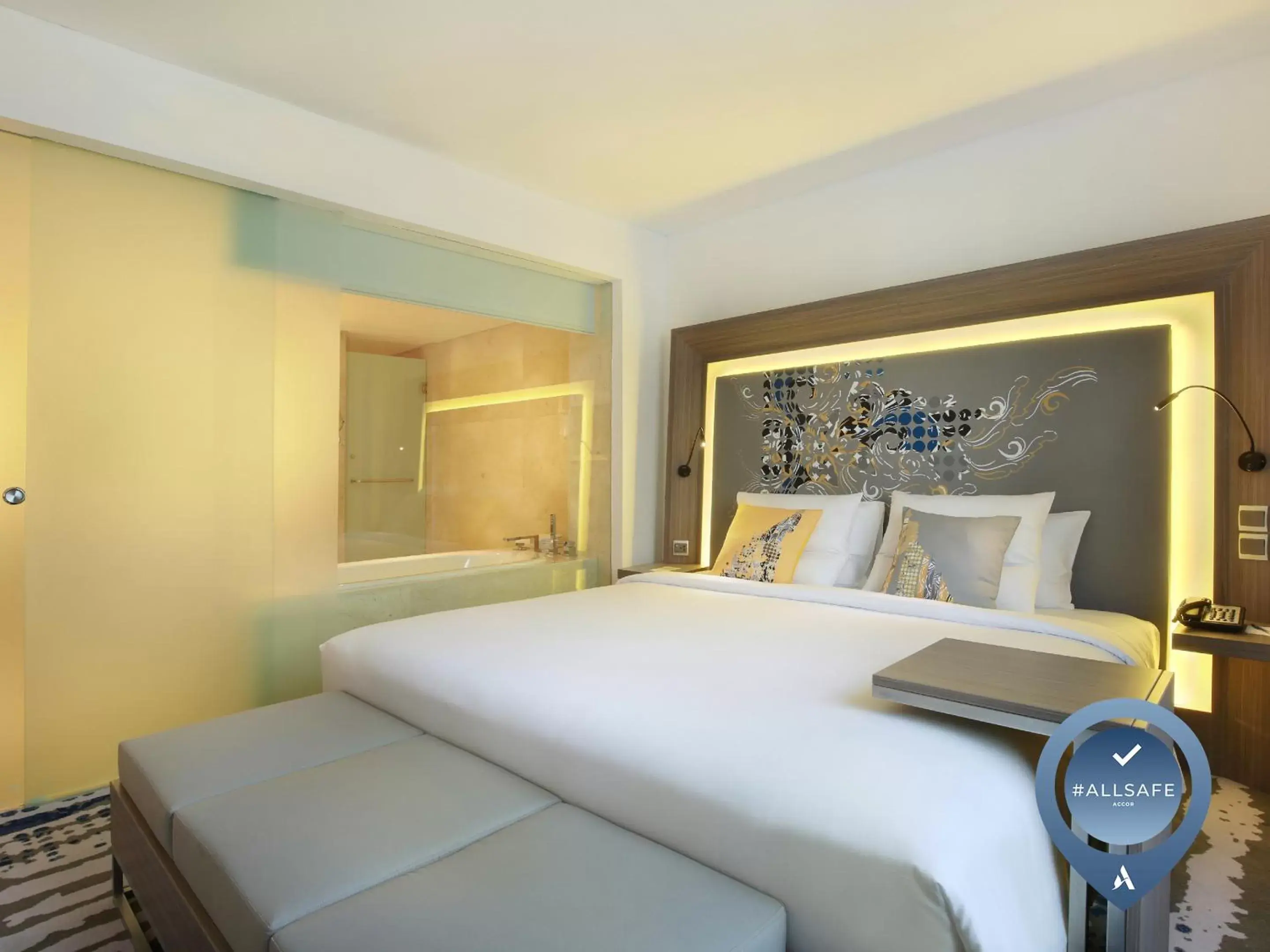 Bed in Novotel Bali Ngurah Rai Airport