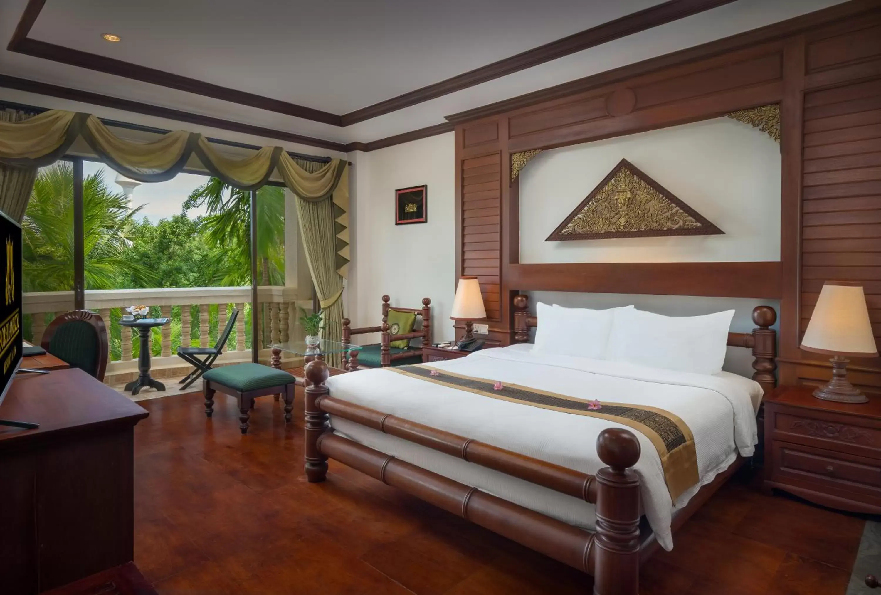 Bedroom, Bed in THE PRIVILEGE FLOOR by Borei Angkor