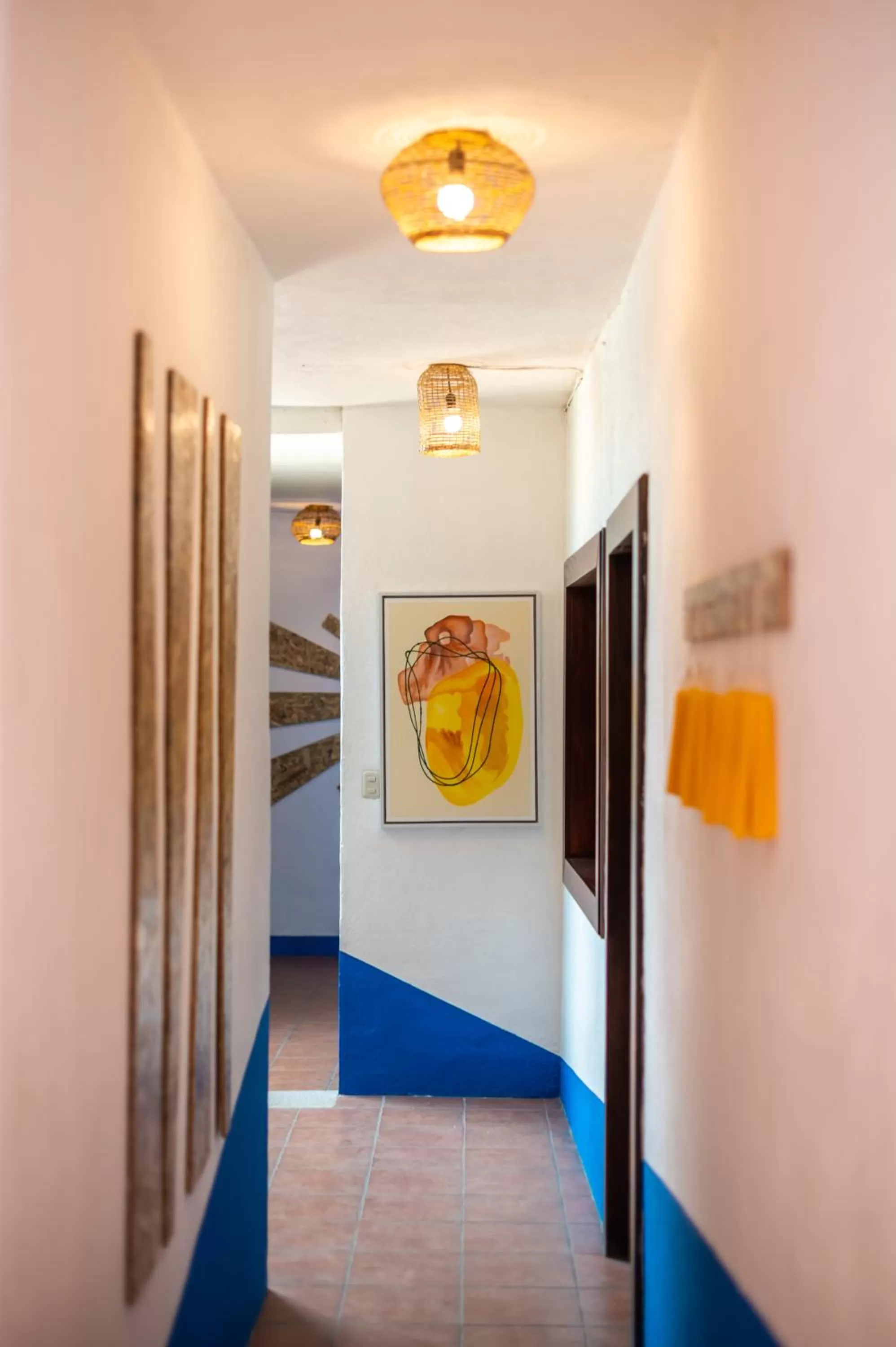 Patio, Bed in Why Not Hotel