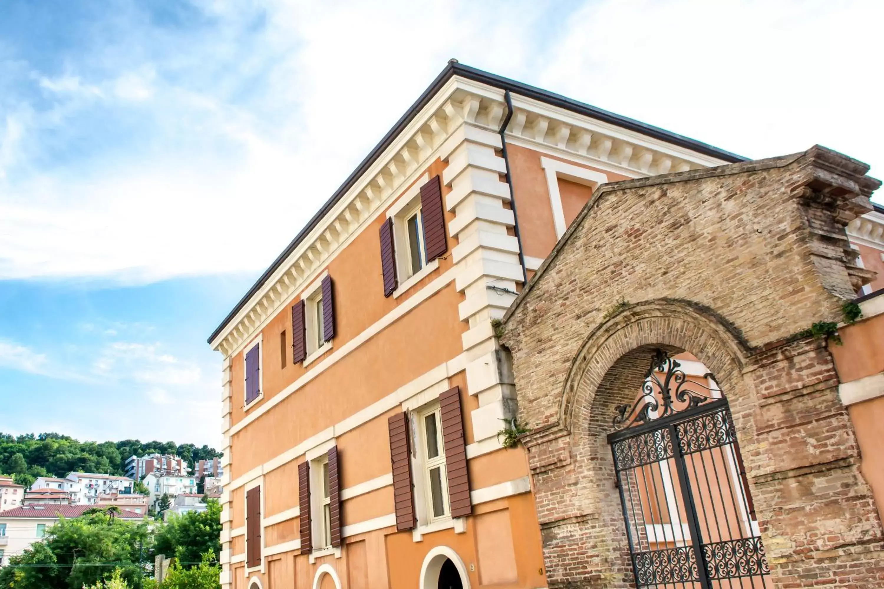Property building, Facade/Entrance in Hotel della Vittoria
