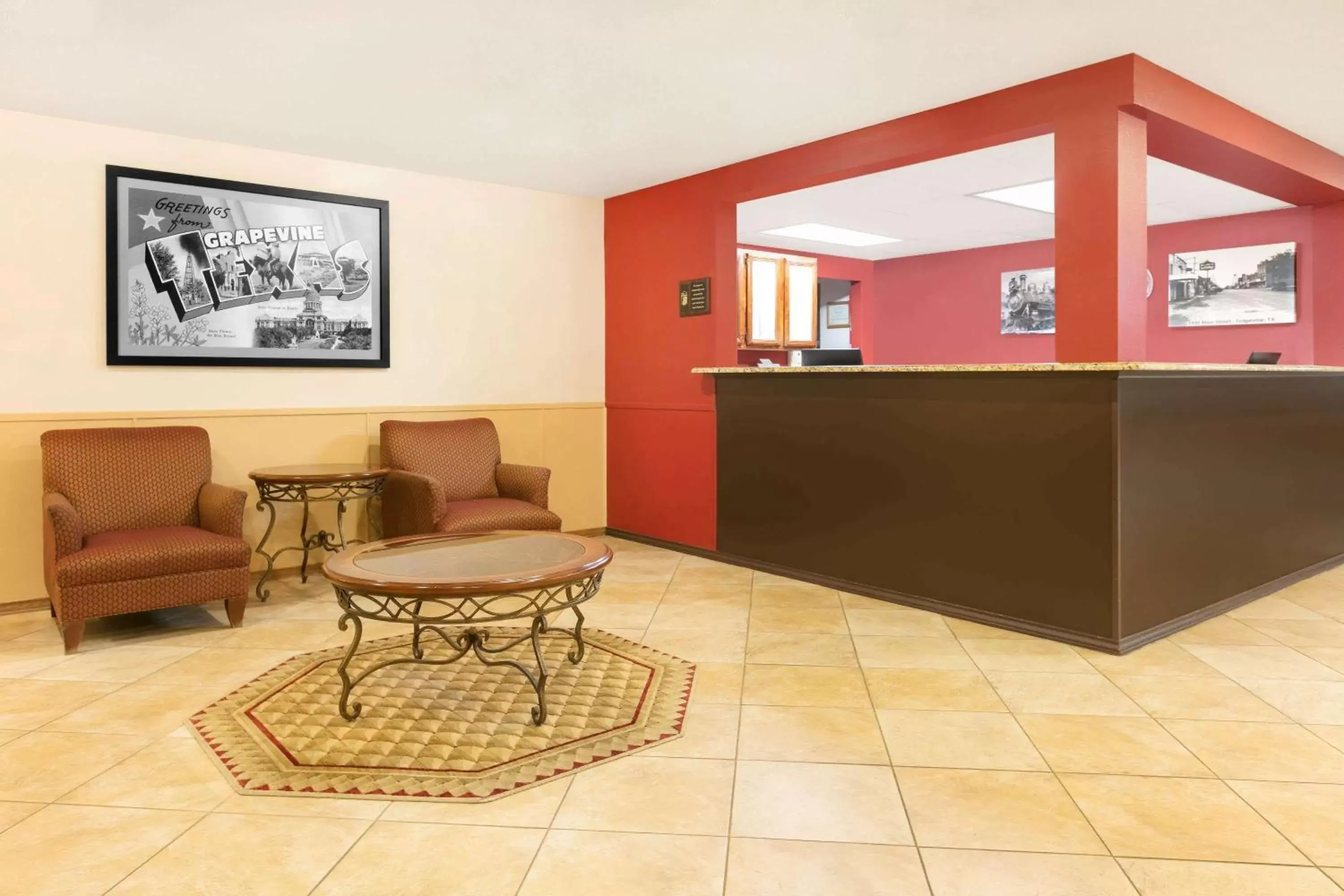 Lobby or reception, Lobby/Reception in Super 8 by Wyndham Grapevine/DFW Airport Northwest