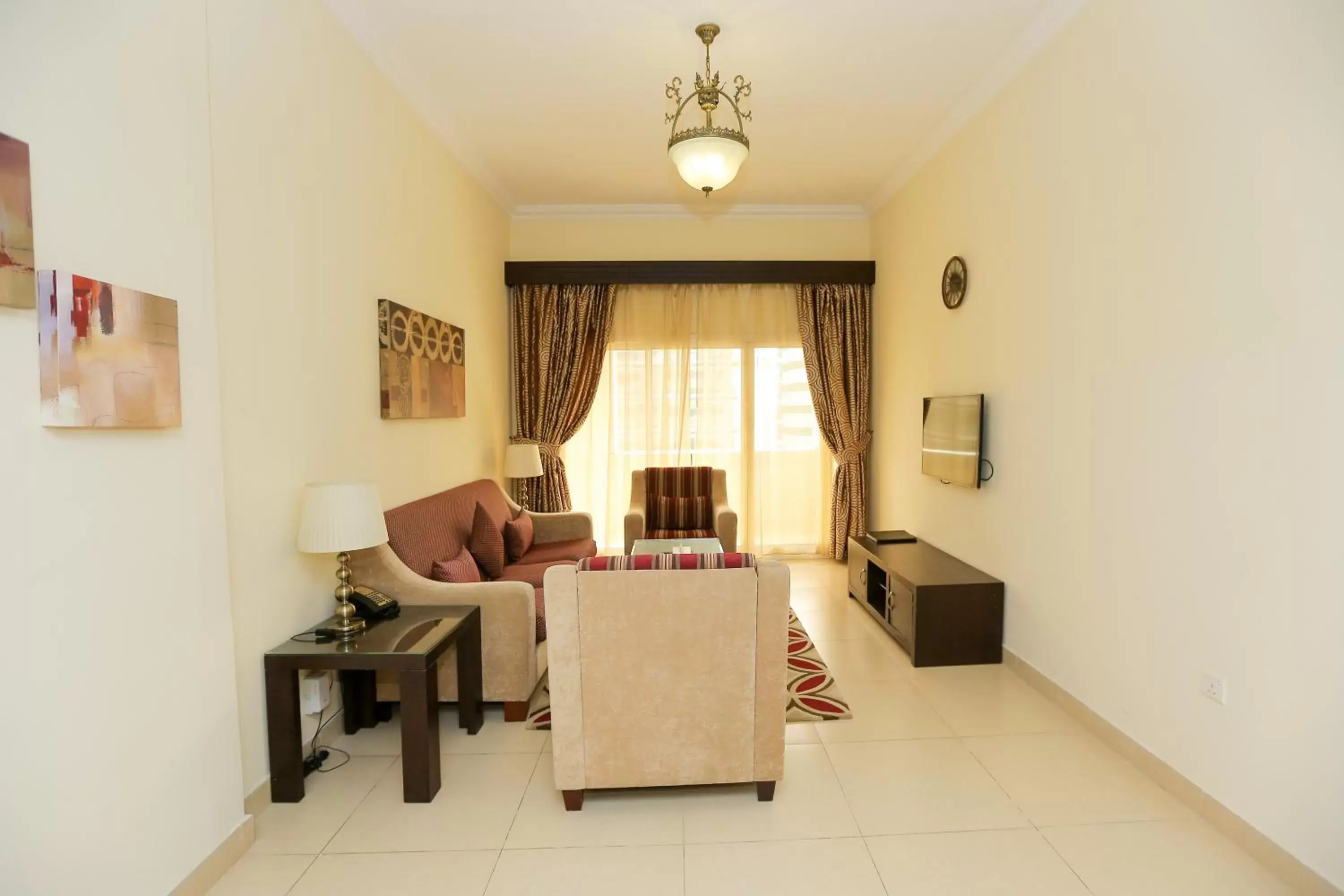 Living room, Seating Area in Ivory Grand Hotel Apartments