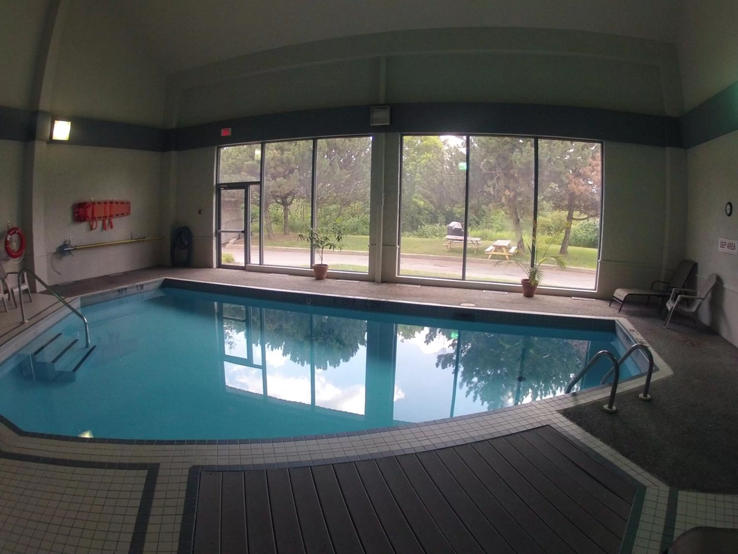 Swimming pool in Travelodge by Wyndham Ottawa East