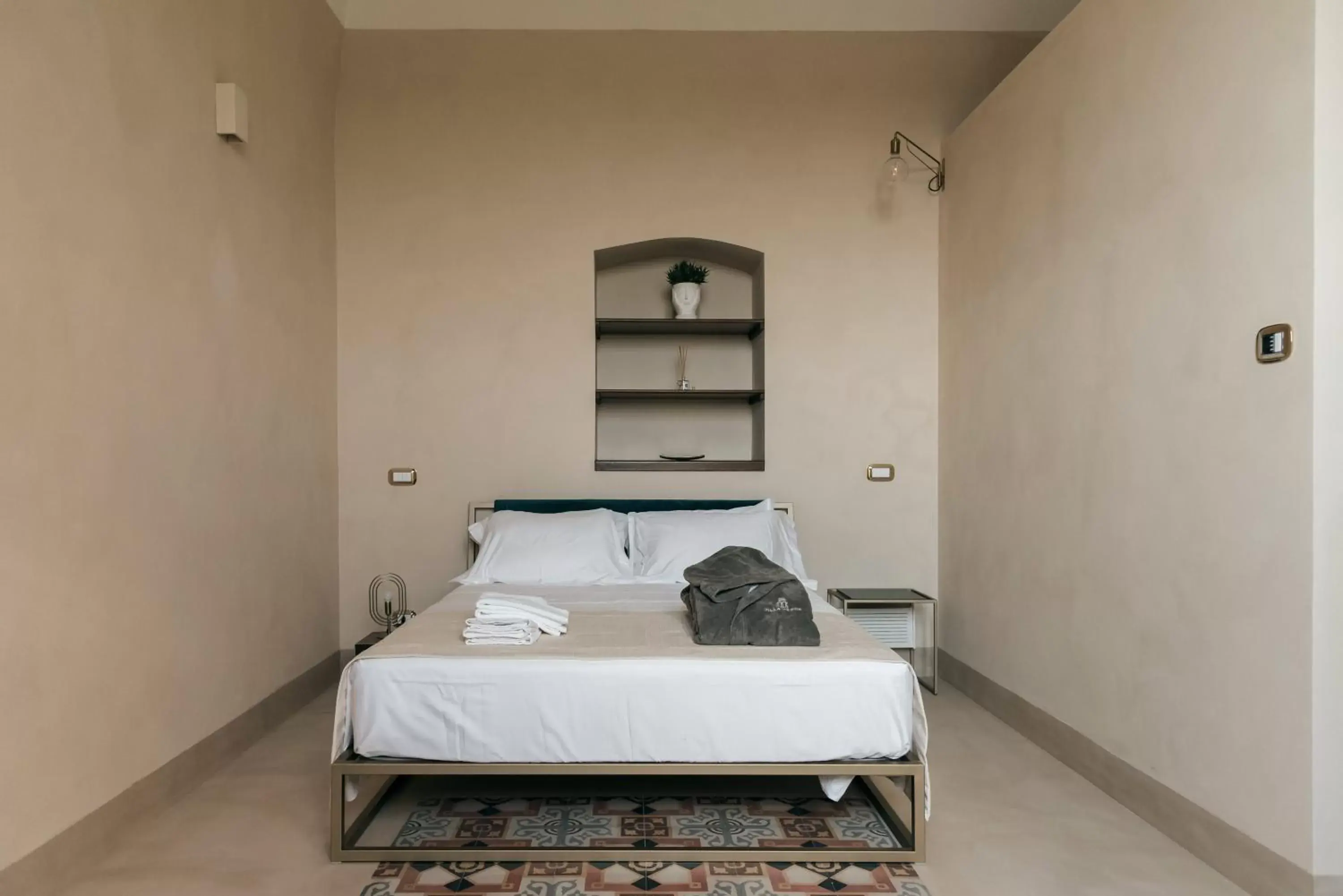 Bed in Villa Pesce 1820 Residenza d'Epoca & SPA