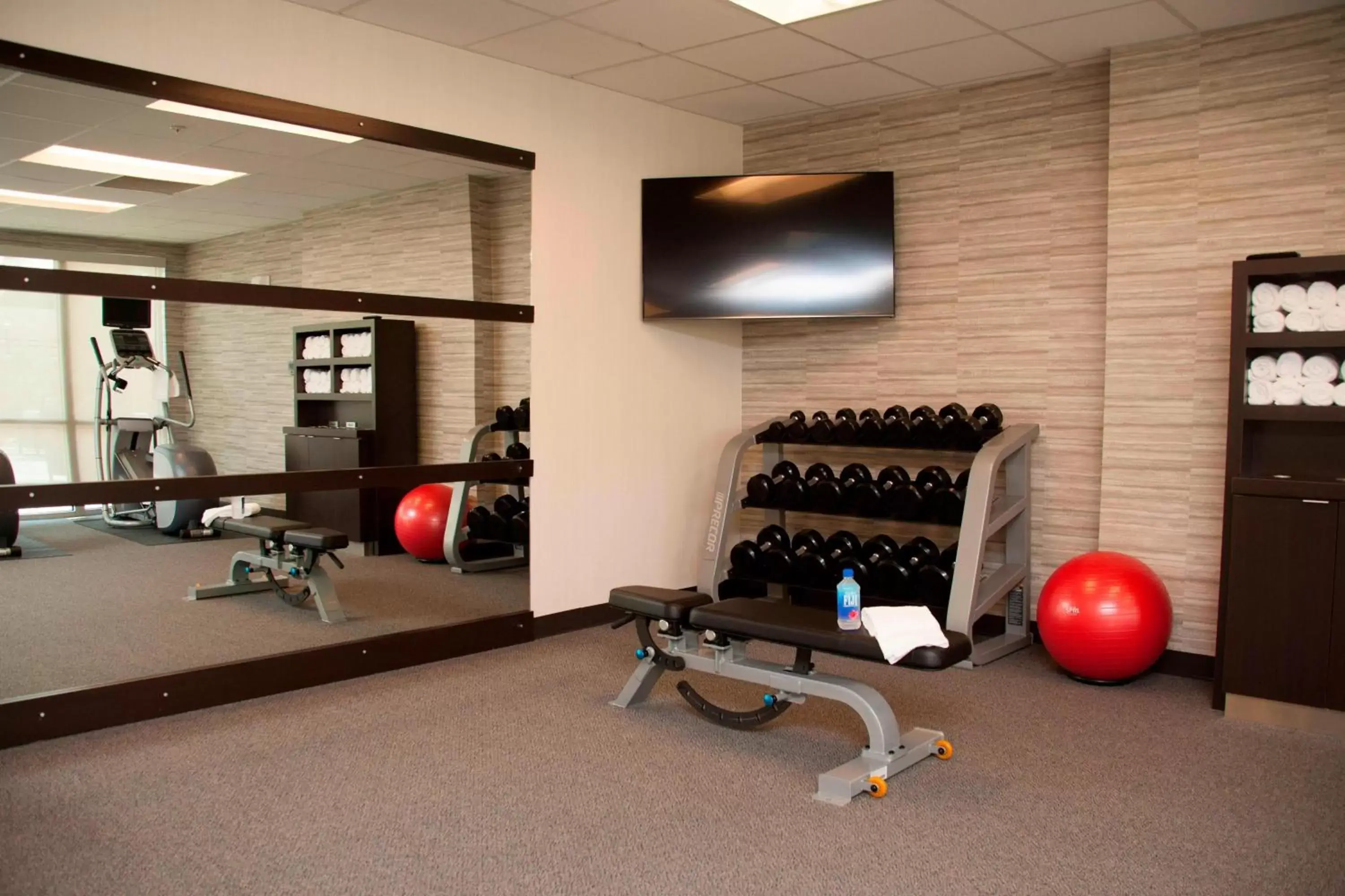 Fitness centre/facilities, Fitness Center/Facilities in Courtyard by Marriott Houston Springwoods Village