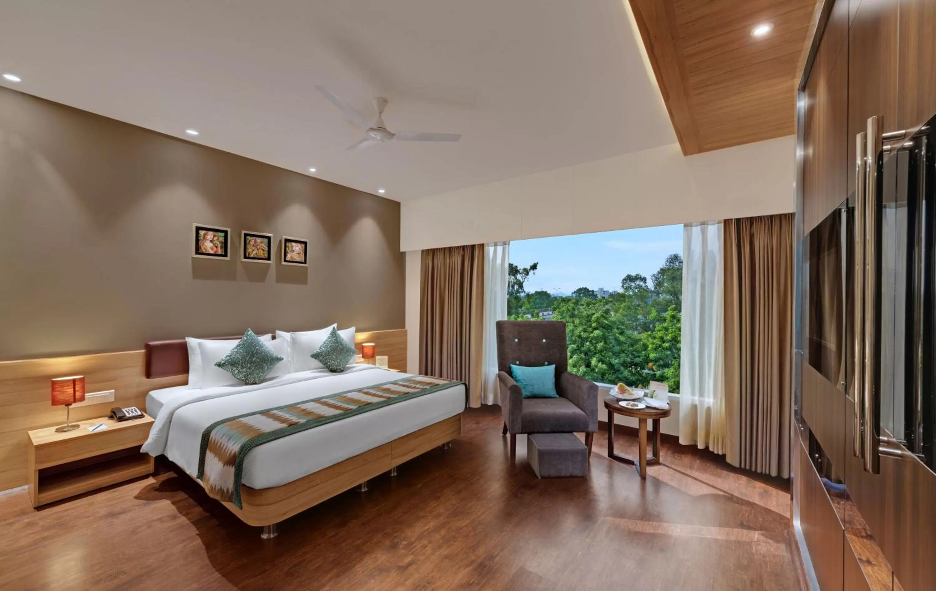 Bedroom, Bed in The Fern Residency Udaipur