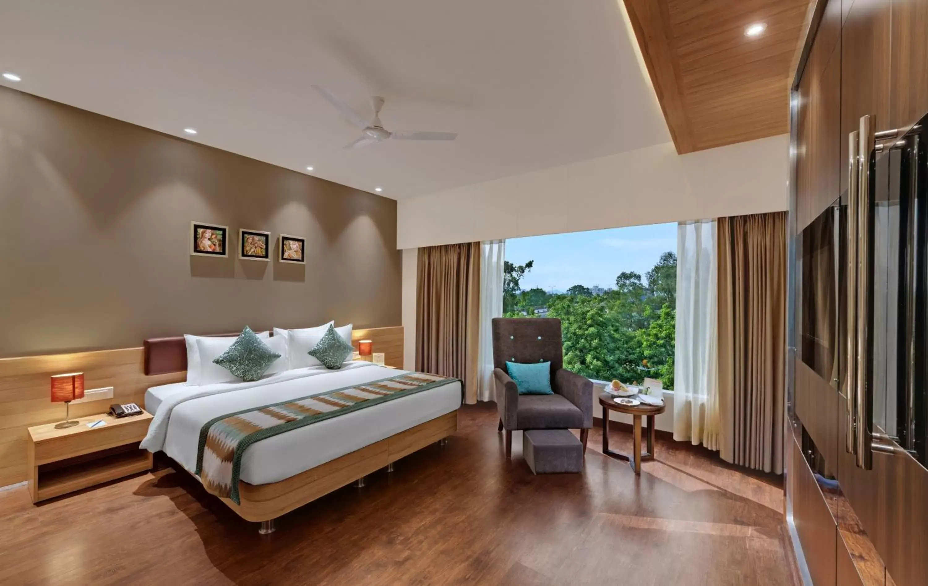 Bedroom, Room Photo in The Fern Residency Udaipur