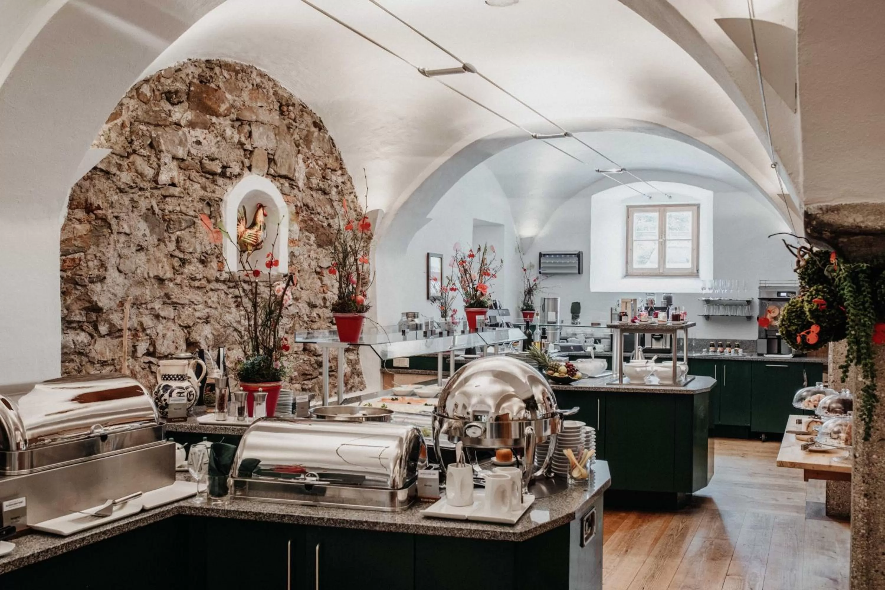 Buffet breakfast in Romantik Spa Hotel Elixhauser Wirt