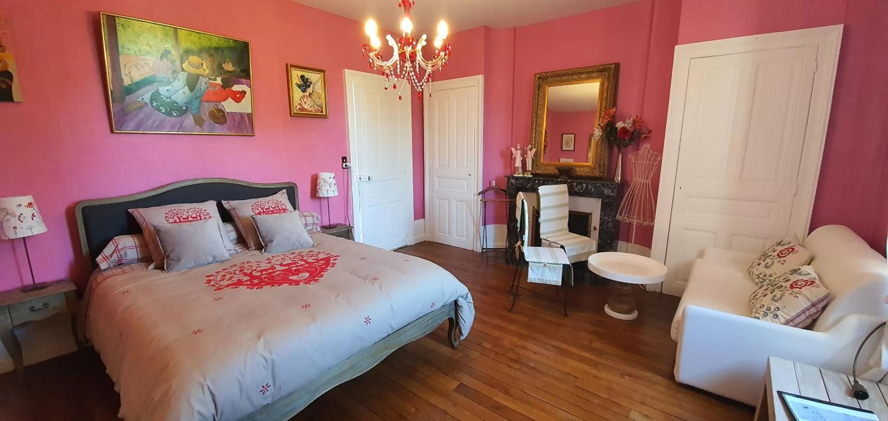 Bed in Villa Primerose