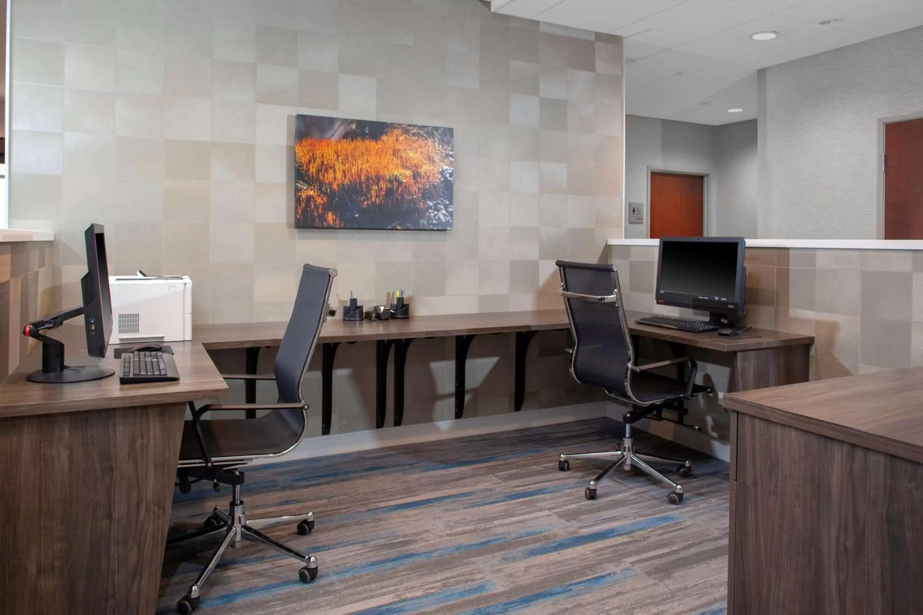 Business facilities, Business Area/Conference Room in Hampton Inn & Suites Chicago-Burr Ridge