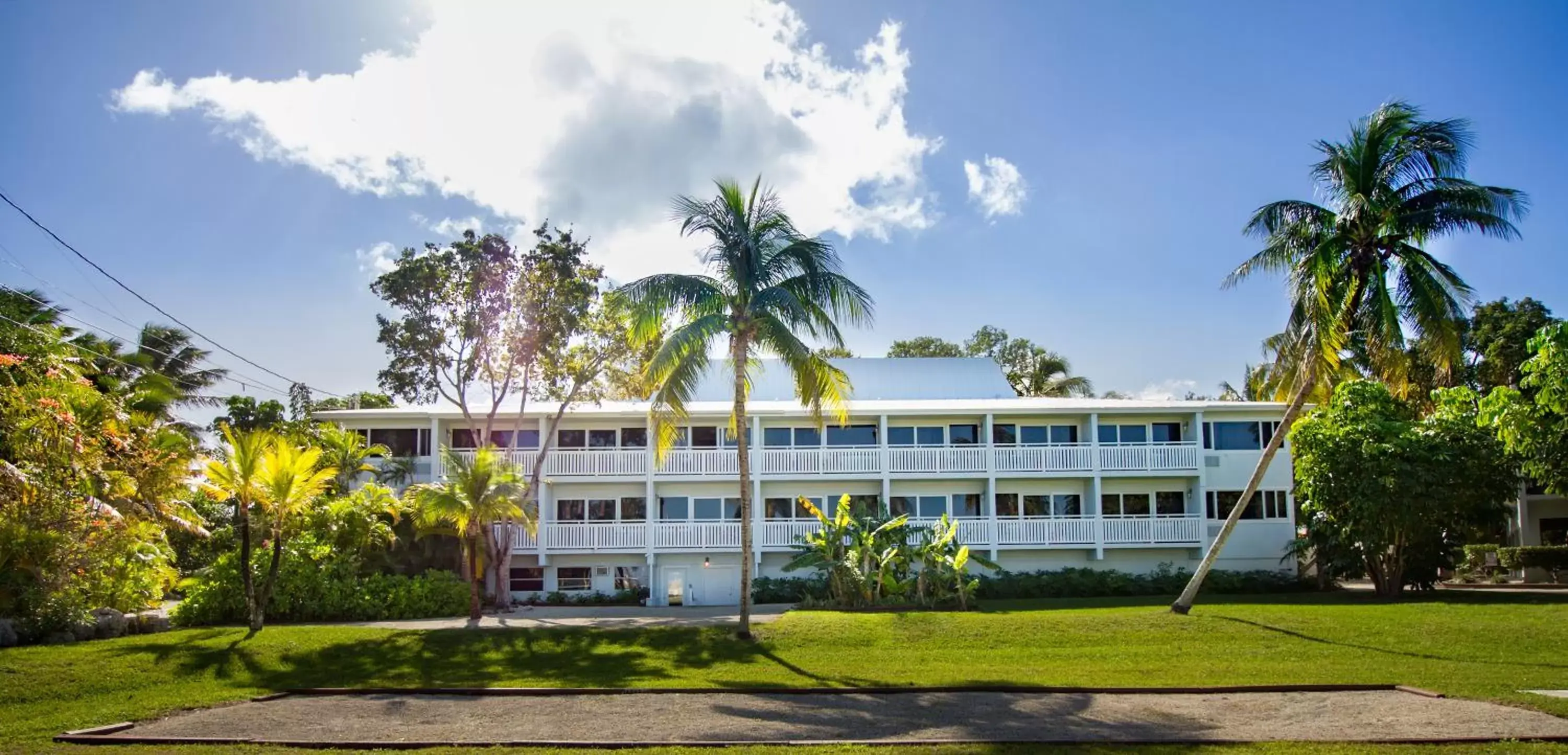 Property building in Banana Bay Resort & Marina