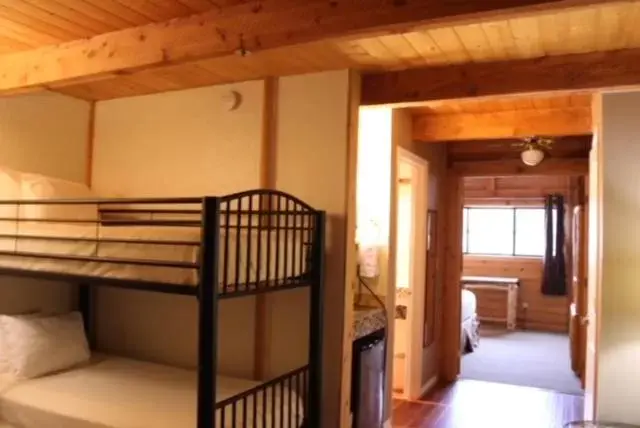 Bedroom, Bunk Bed in The Boulder Creek Lodge