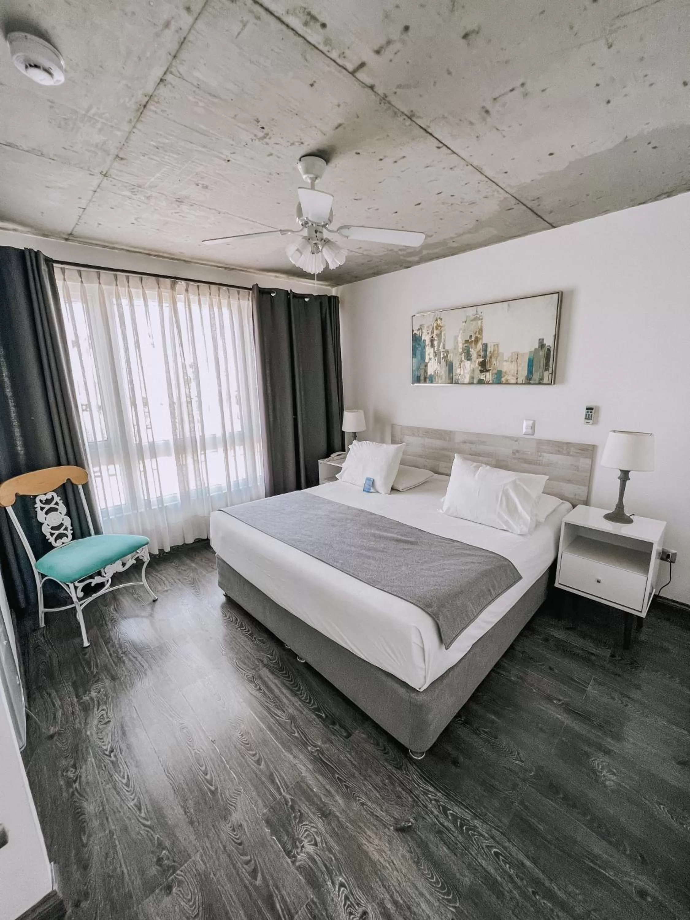 Bed in Hotel Puerto Chinchorro