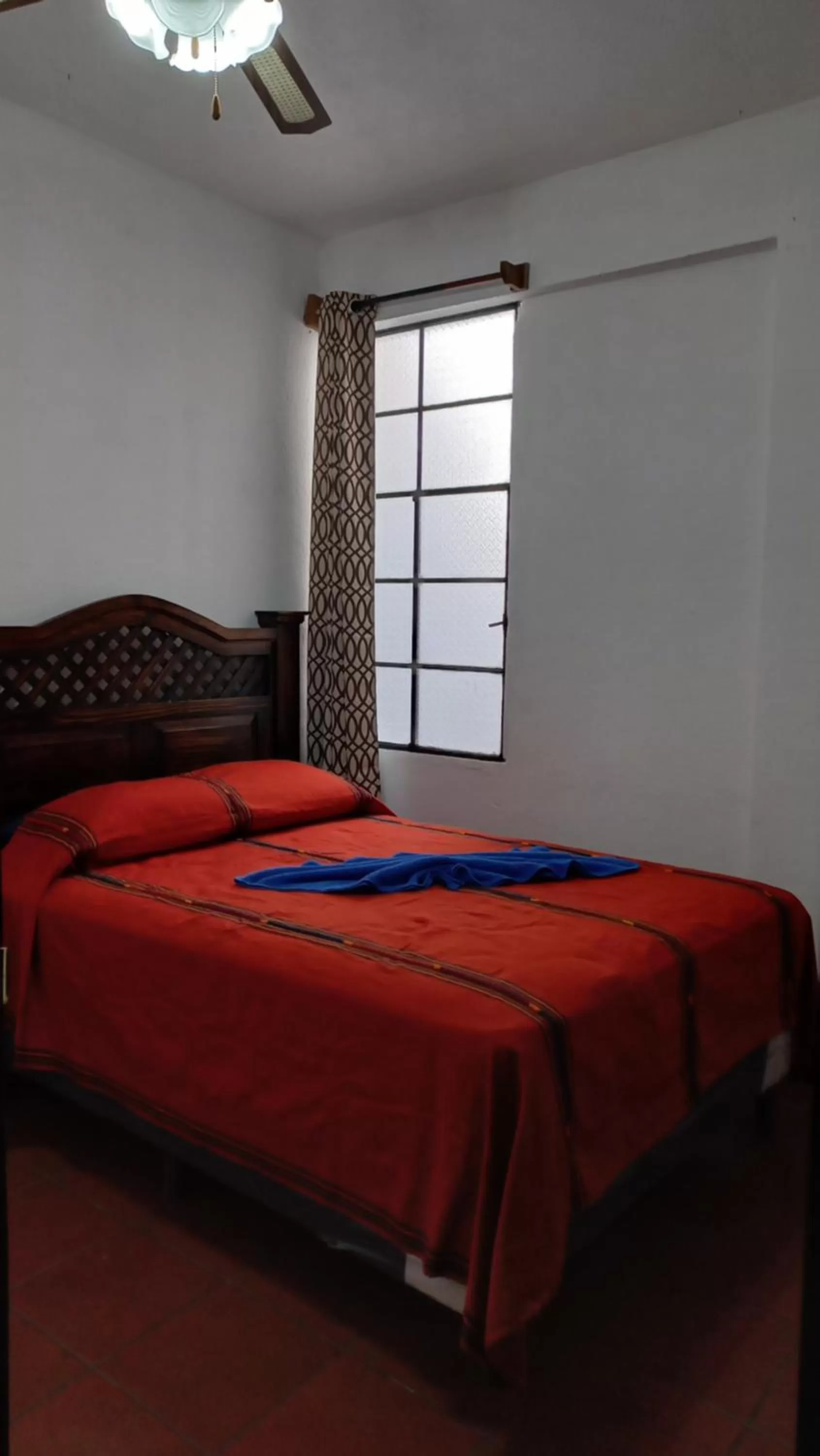 Bed in Hospedaje el Viajero Antigua ll