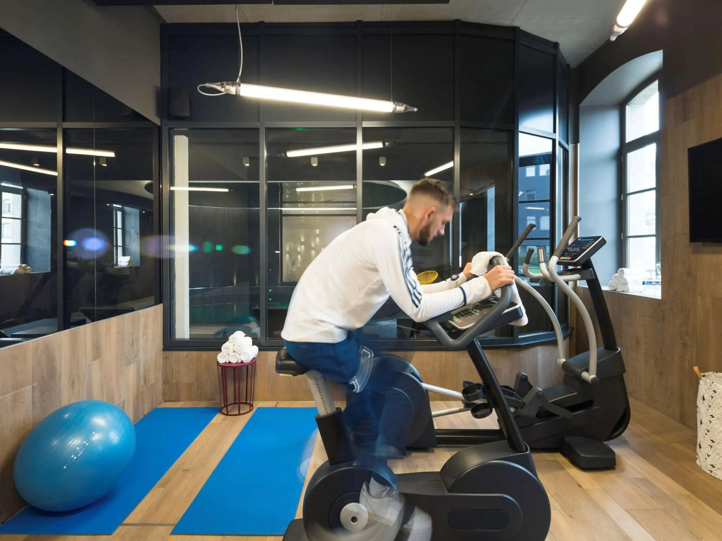 On site, Fitness Center/Facilities in Novotel Saint Brieuc Centre Gare