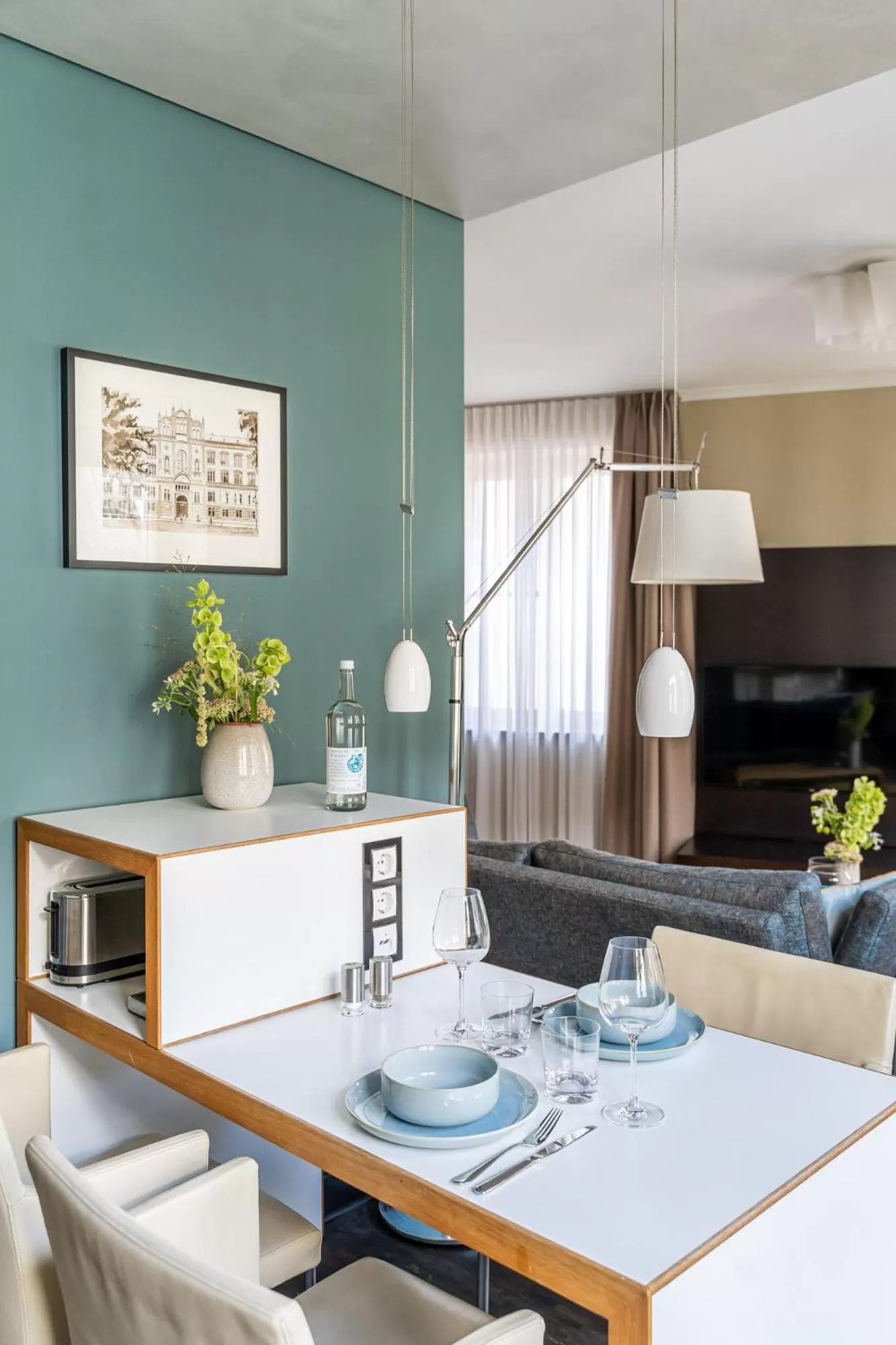 Photo of the whole room in The Green Rostock Apartment Hotel