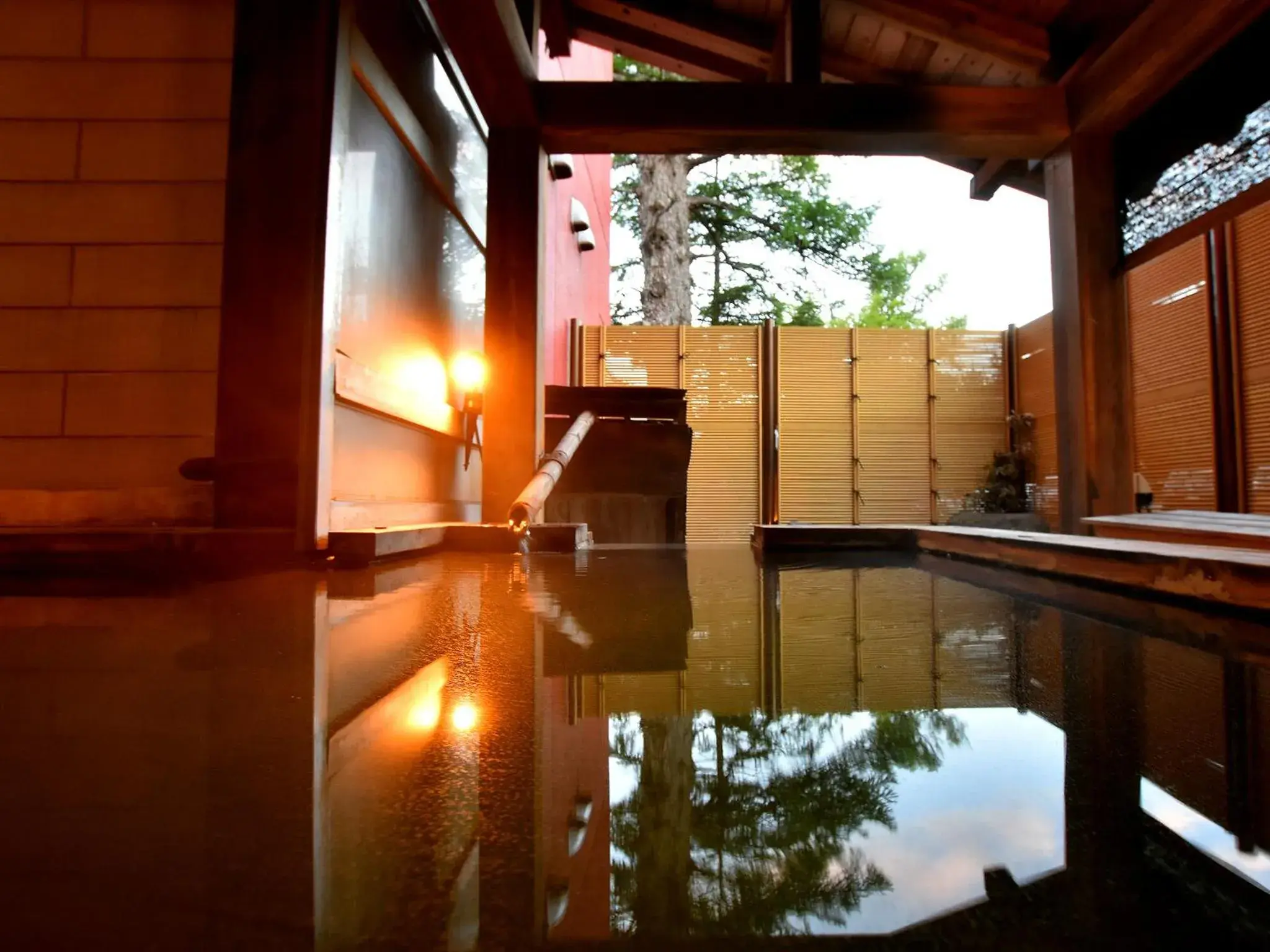 Open Air Bath, Swimming Pool in Okunikko Konishi Hotel