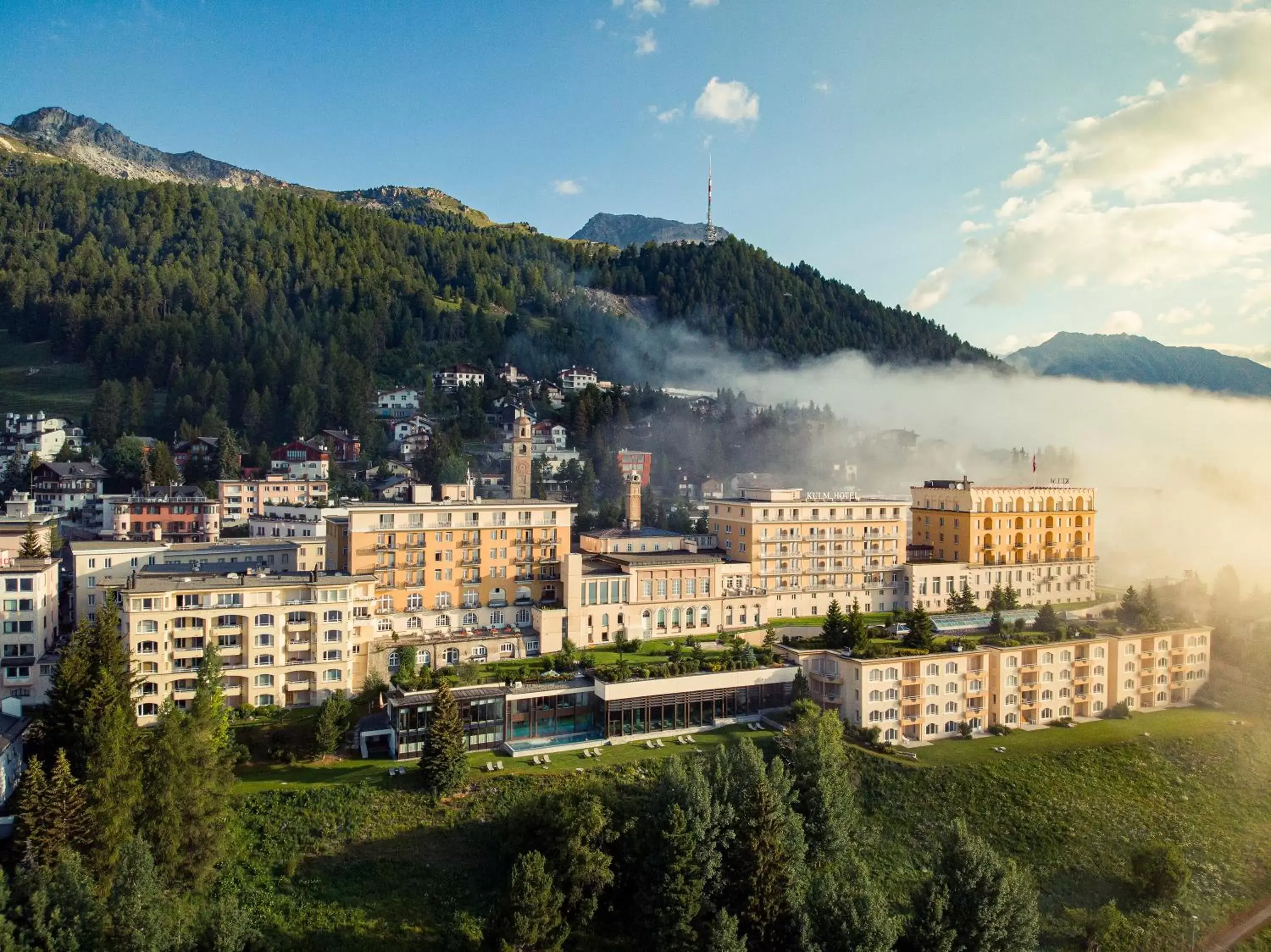 Facade/entrance in Kulm Hotel St. Moritz