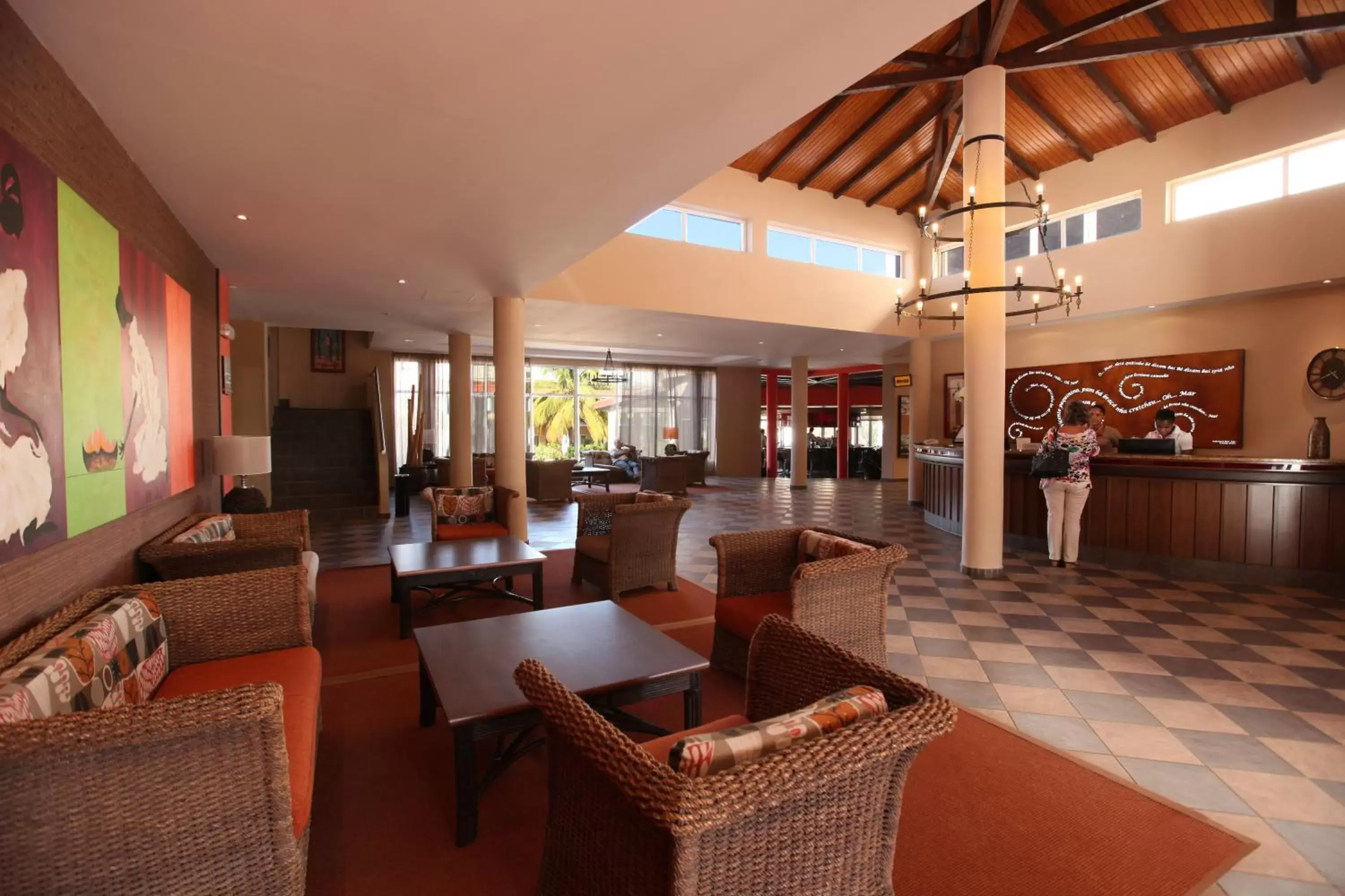 Lobby or reception in Pestana Tropico Ocean & City Hotel