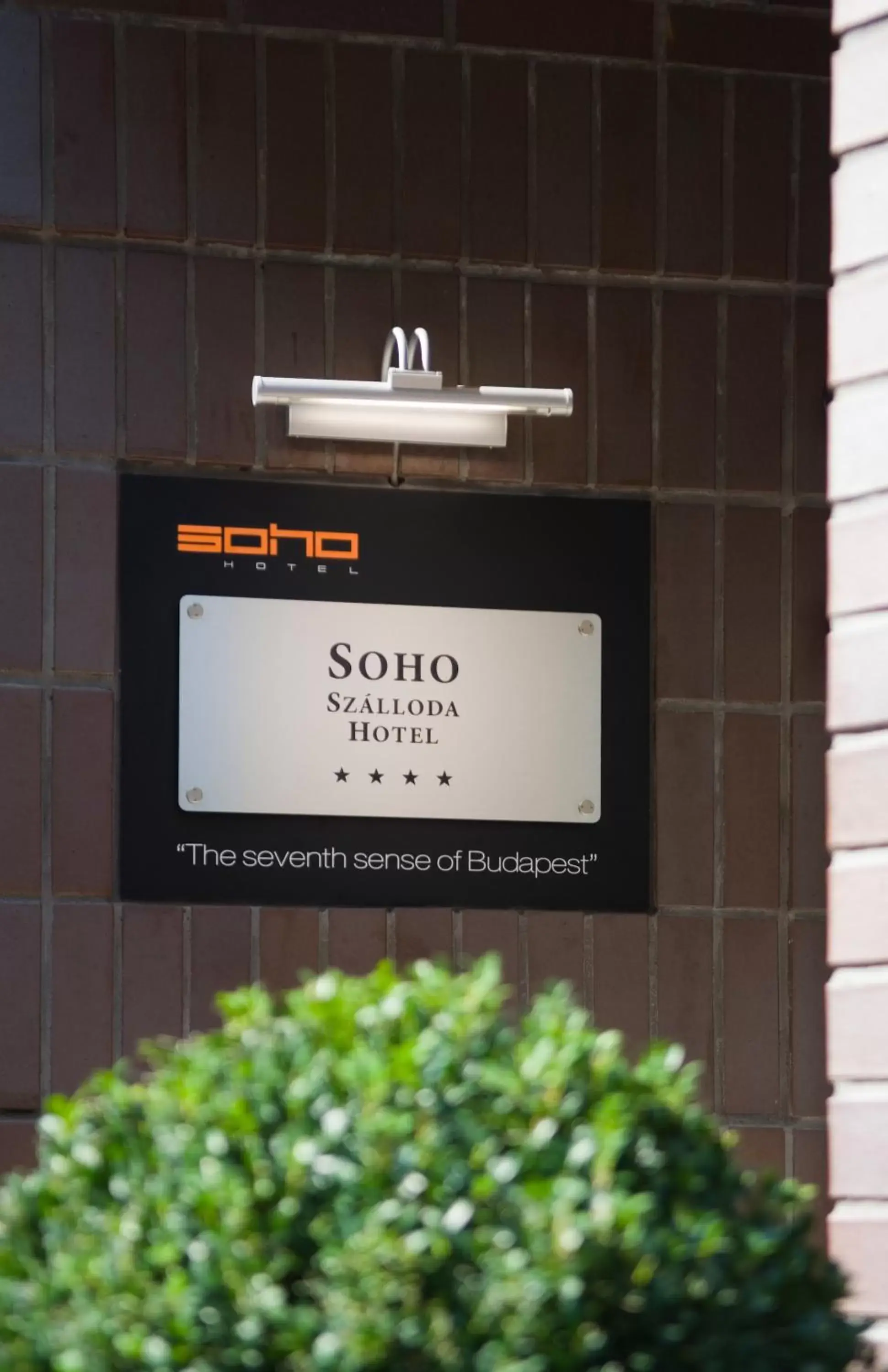 Logo/Certificate/Sign in Soho Boutique Hotel