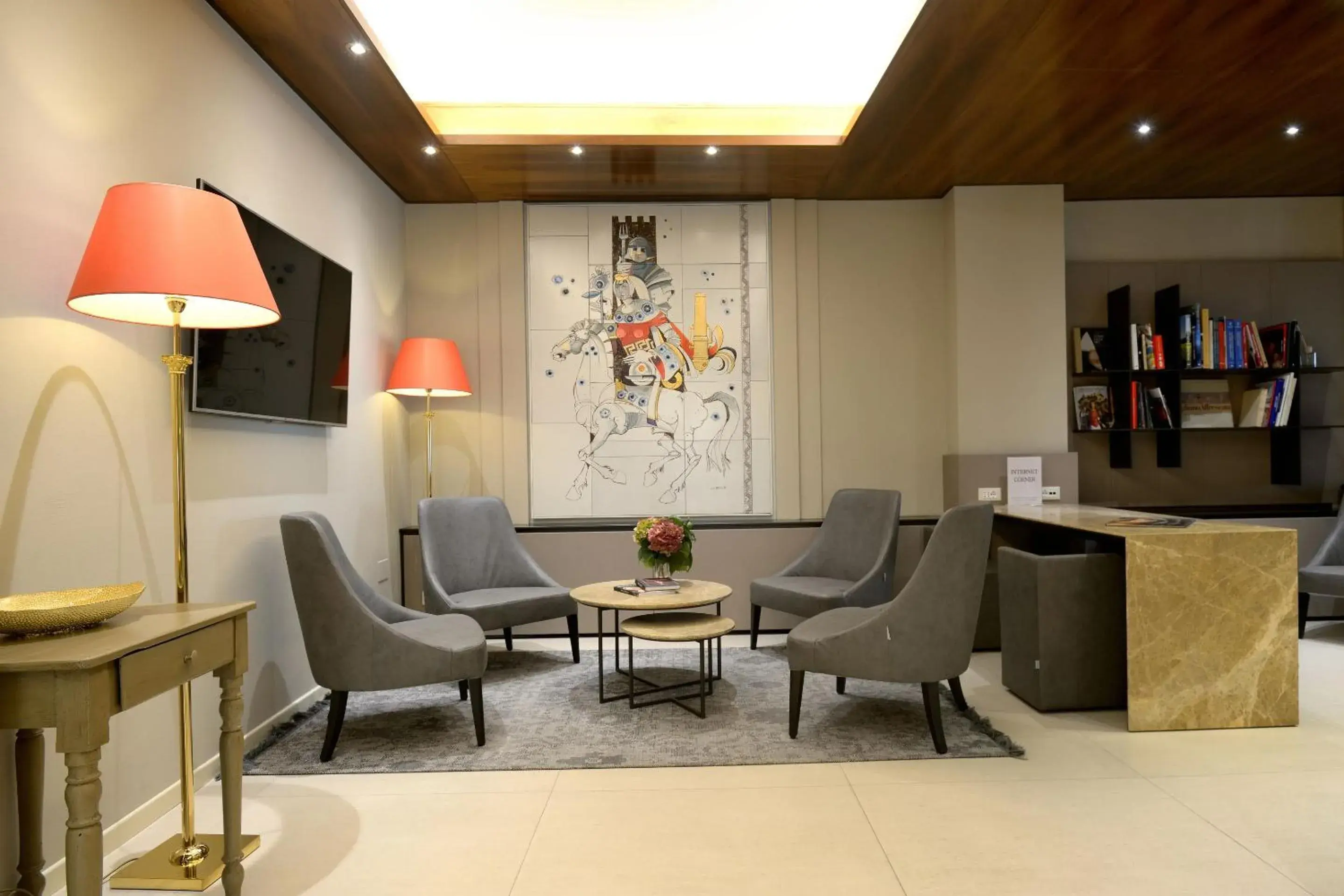 Lobby or reception, Seating Area in Best Western Hotel Canon d'Oro