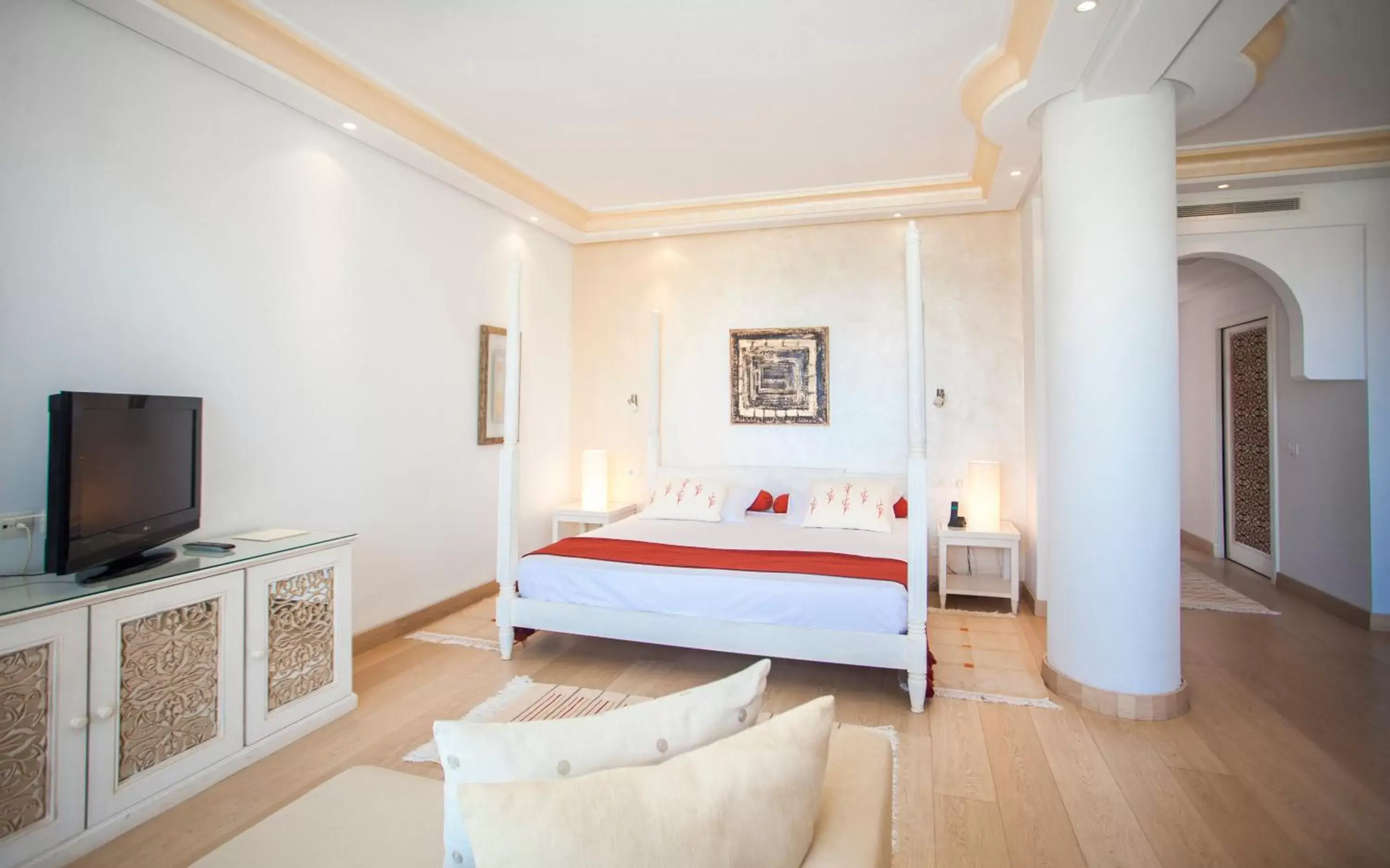 Bedroom, Bed in Hotel Marhaba Club