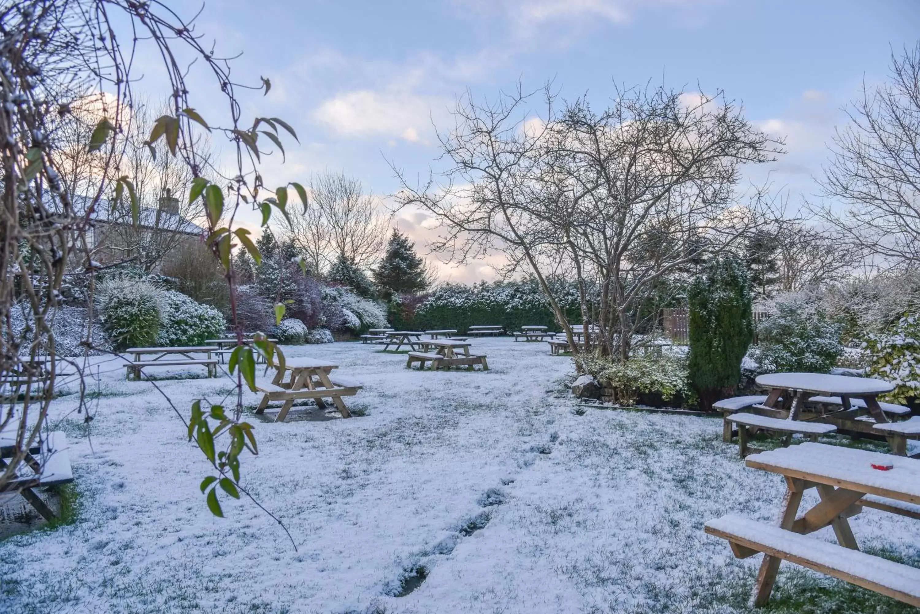 Winter in The Wheatsheaf Inn