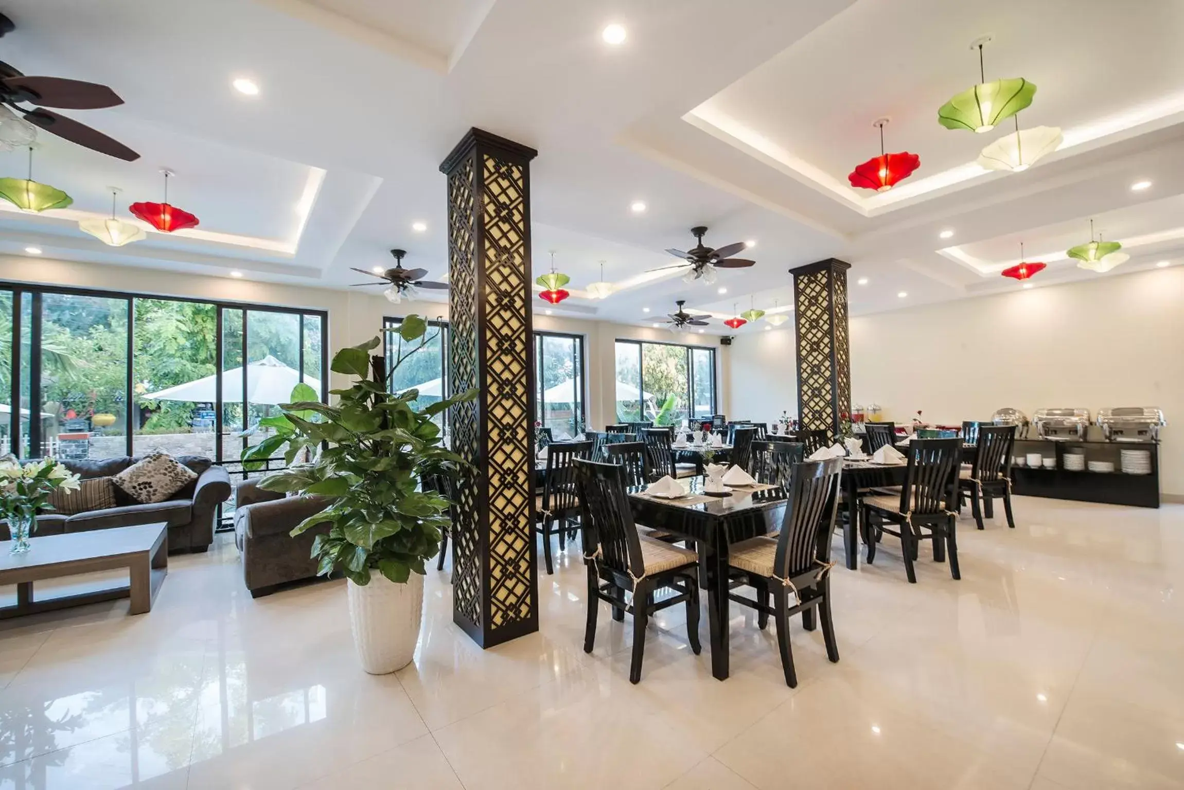 Restaurant/Places to Eat in Hoi An Rose Garden Hotel