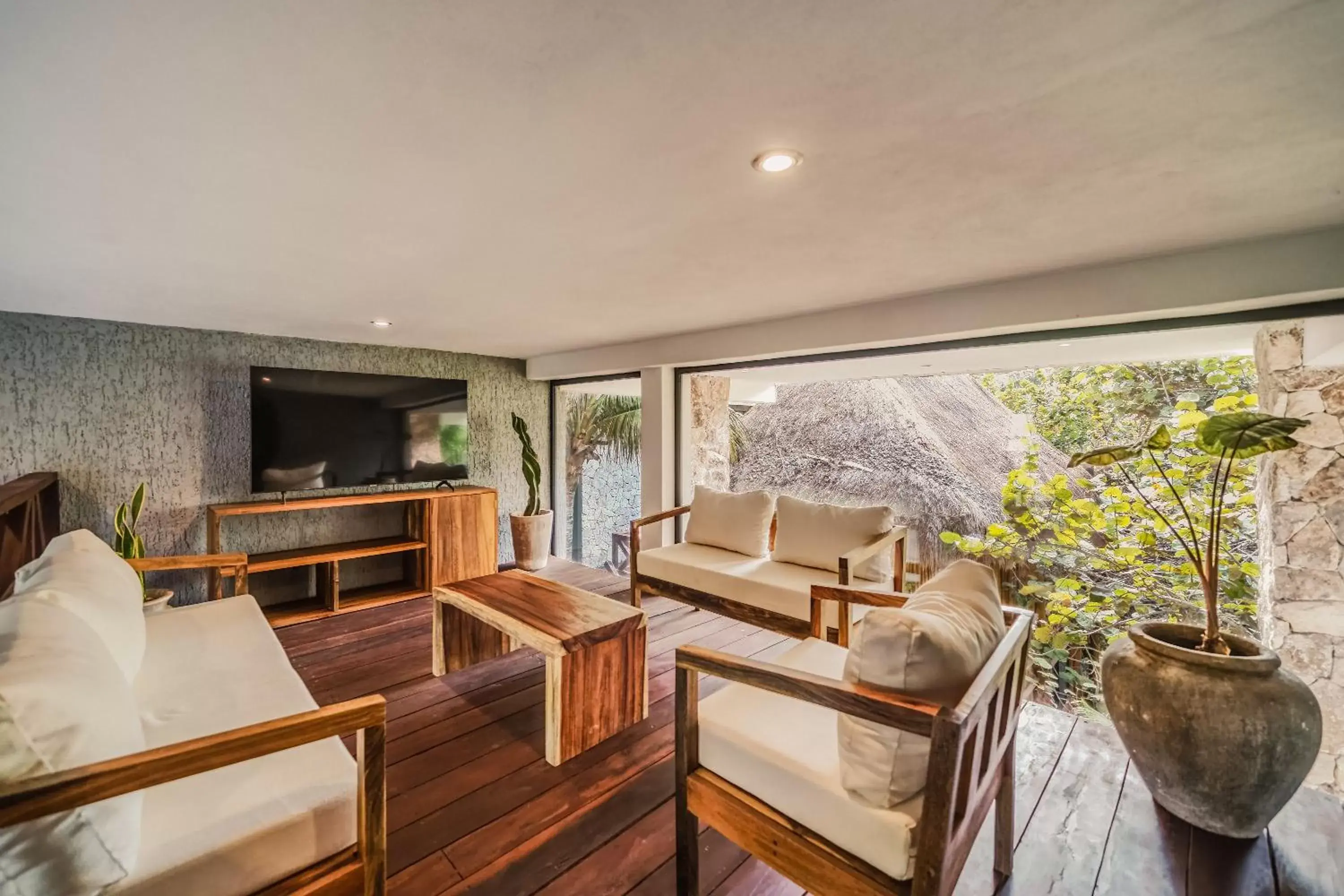 Living room, Seating Area in Hotelito Azul