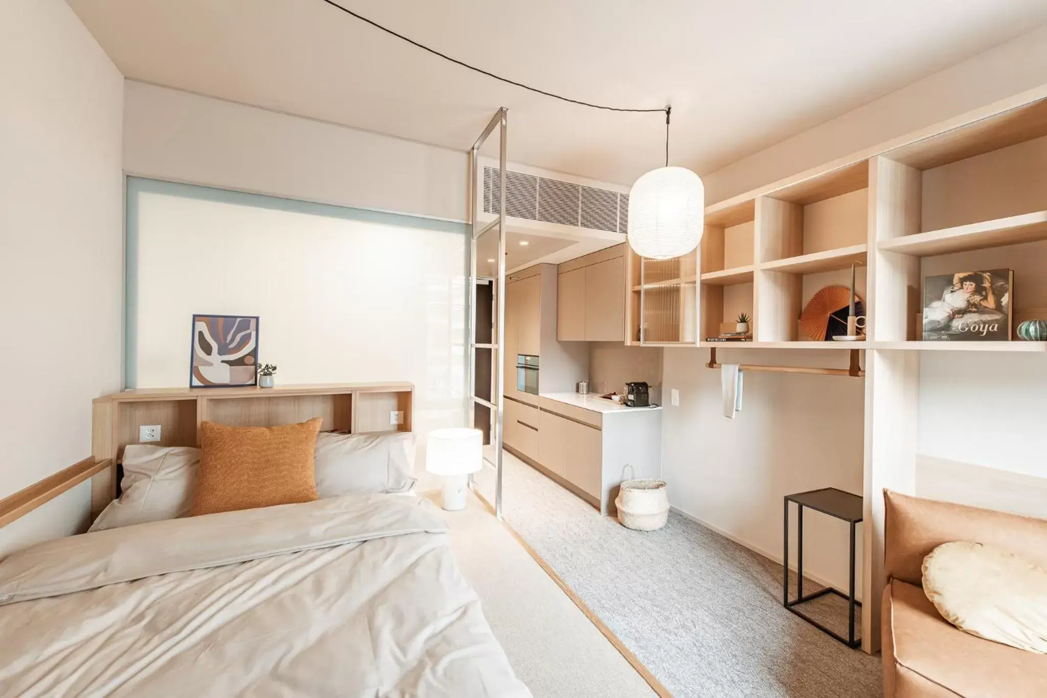 Light Loft with Kitchenette in Ariv Coliving - self check-in
