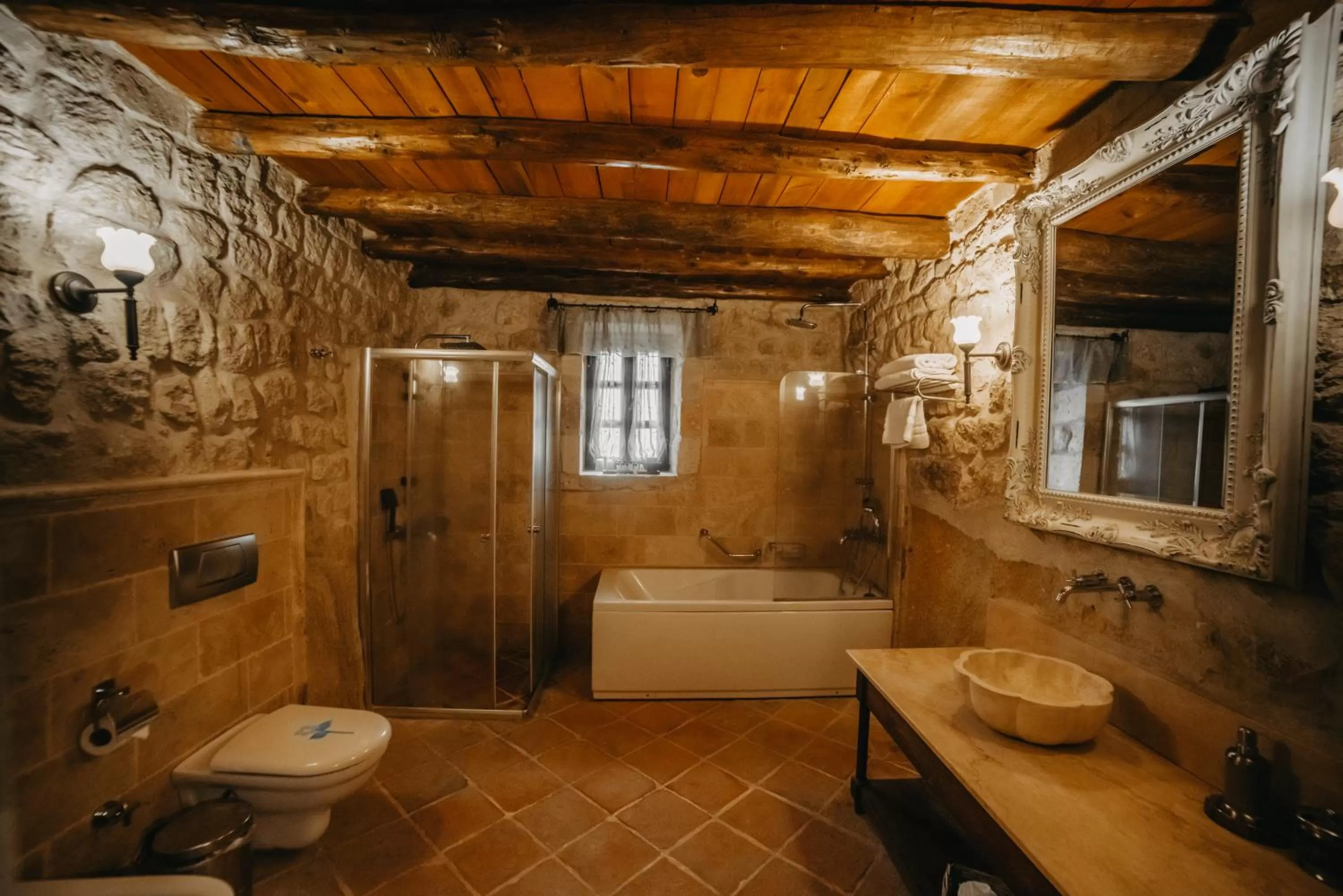 Bathroom in Dere Suites Cappadocia