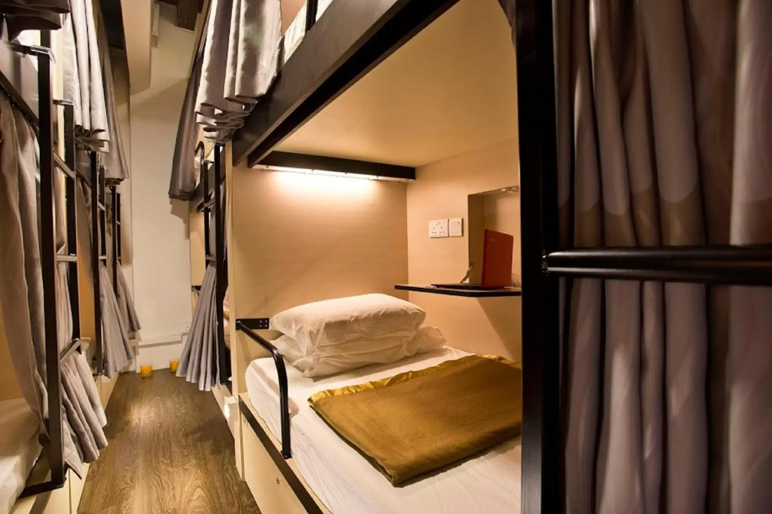 bunk bed, Room Photo in 7 Wonders Hostel