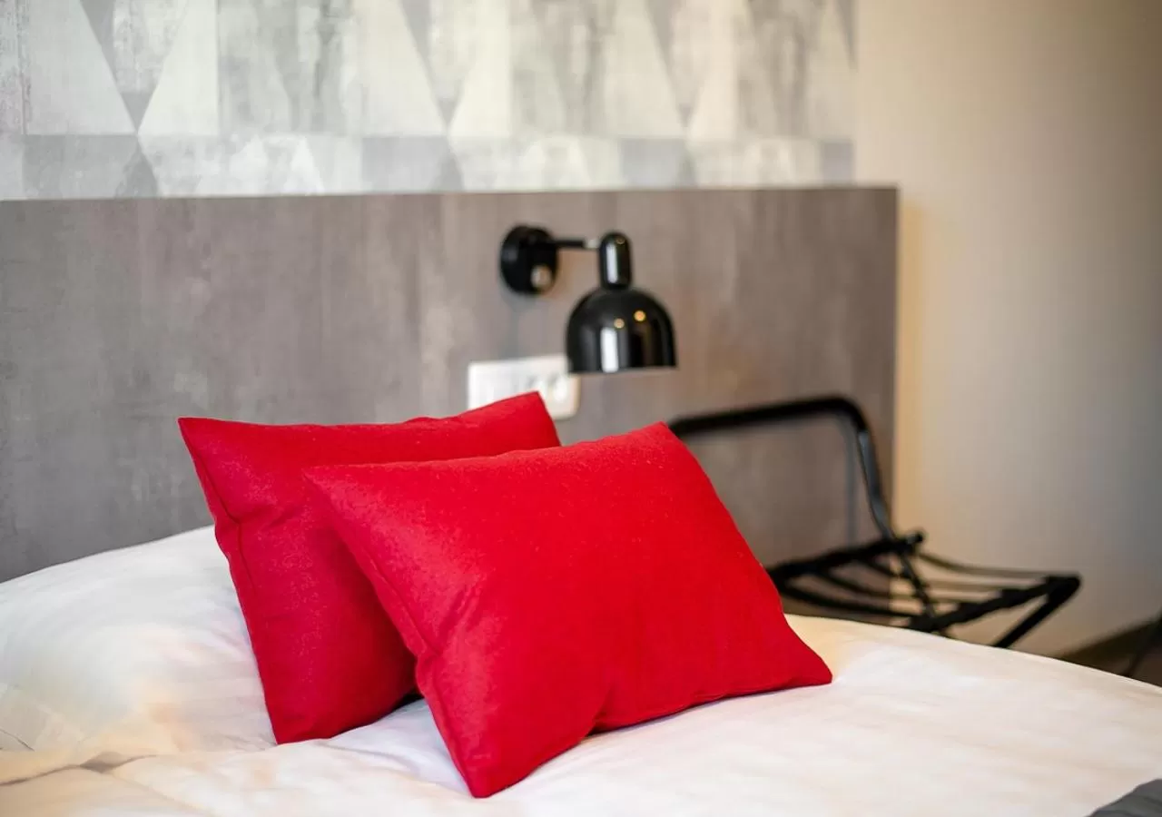 Decorative detail, Bed in Urban Ring Hotel