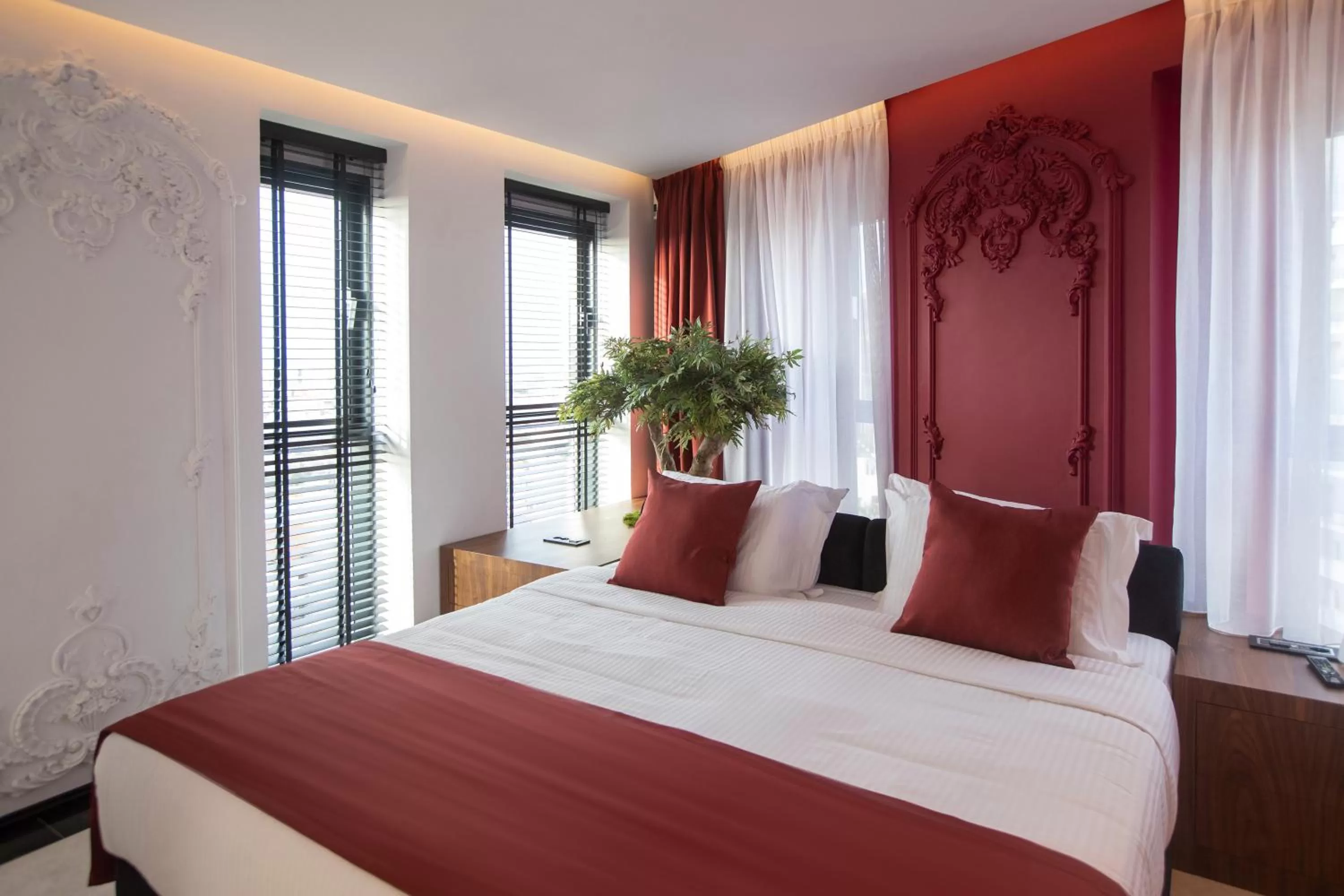 Bed in Hotel Elisa Tirana, Affiliated by Meliá