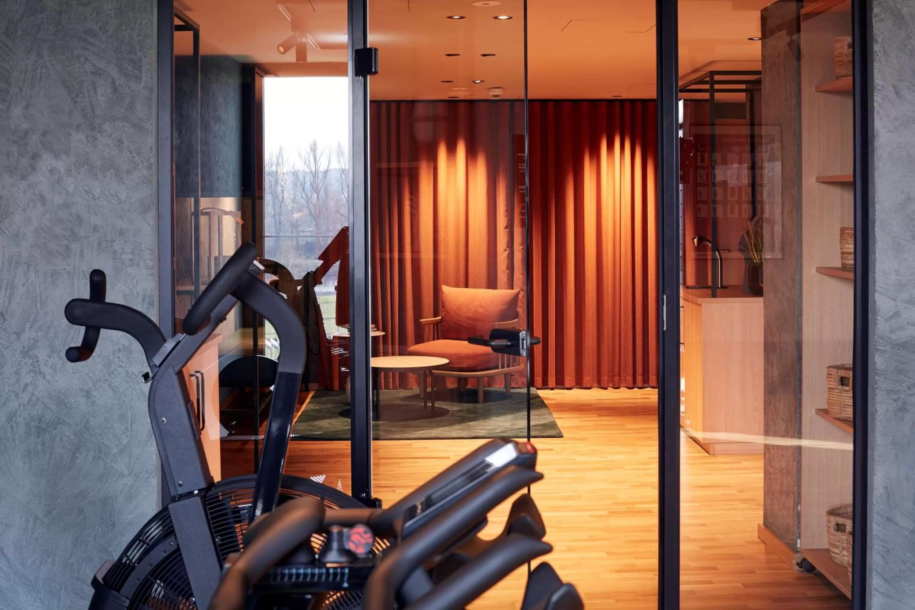 Fitness centre/facilities in Scandic Frankfurt Hafenpark