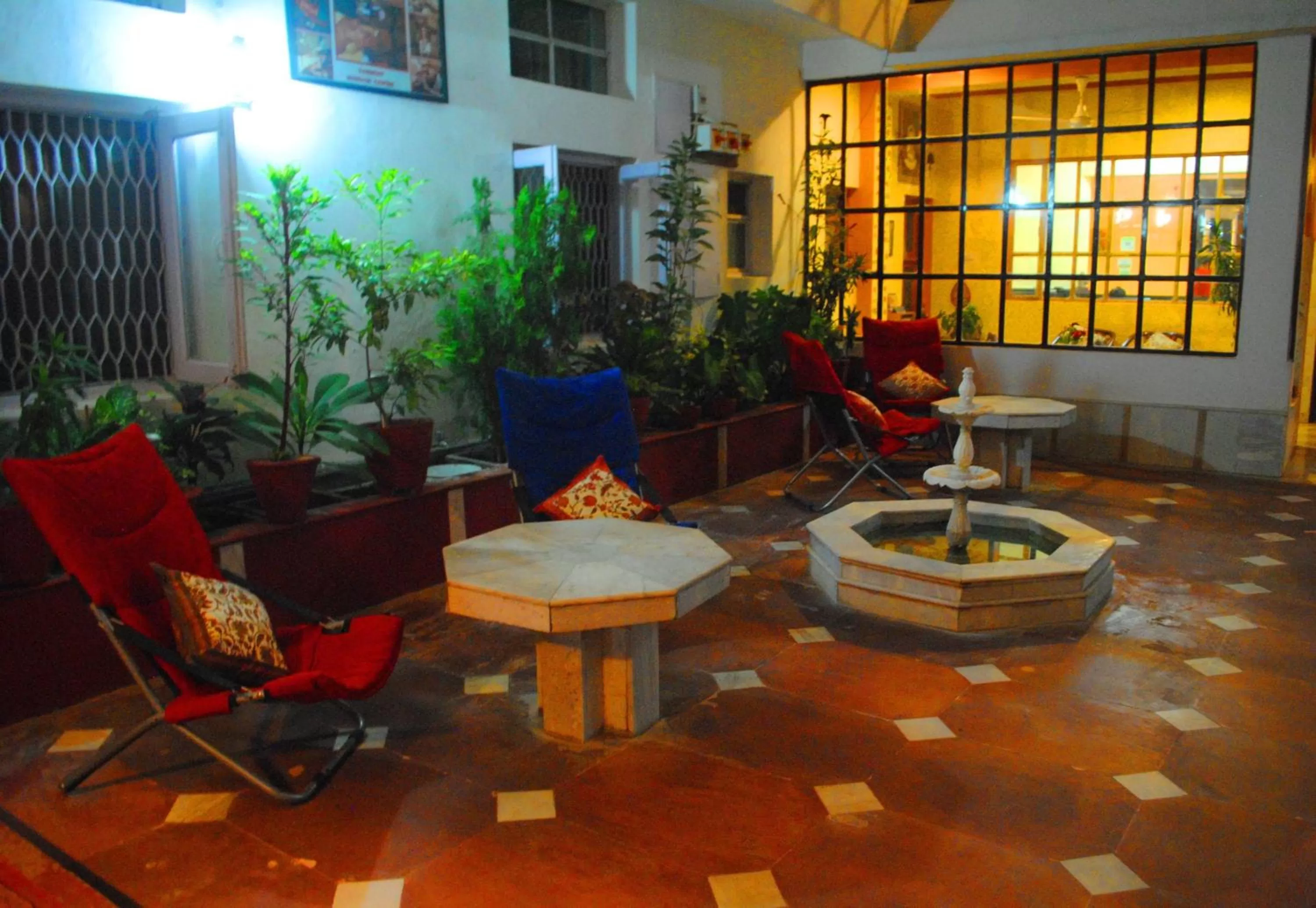 Patio in Hotel Harmony