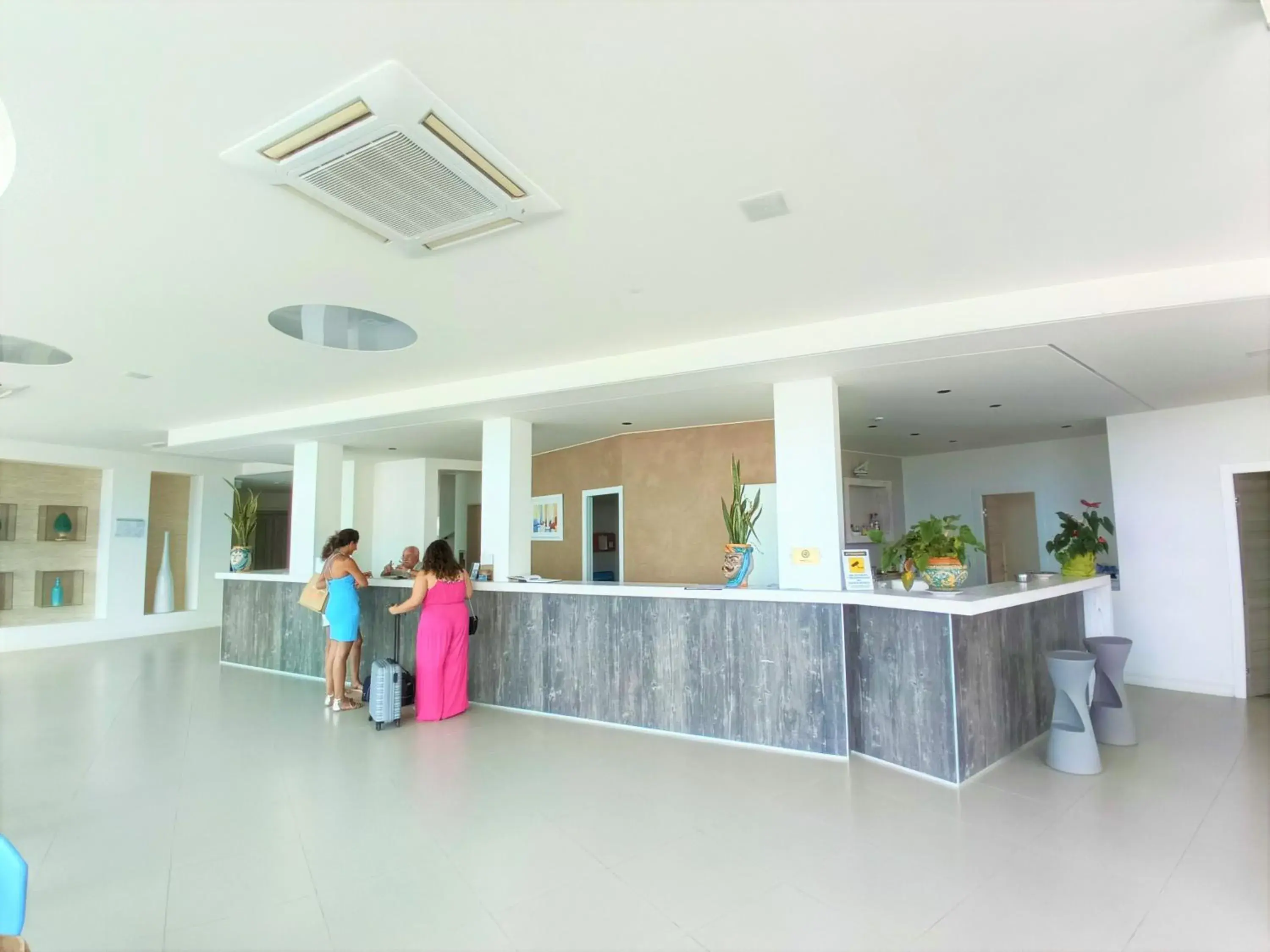 Lobby or reception in Hotel Vittorio