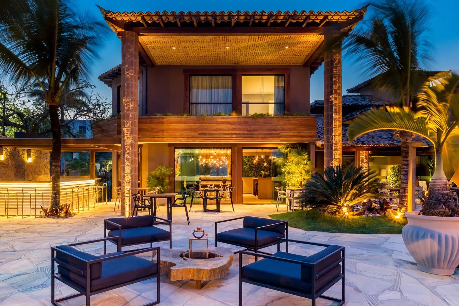 Restaurant/places to eat in Bravo Pousada Design