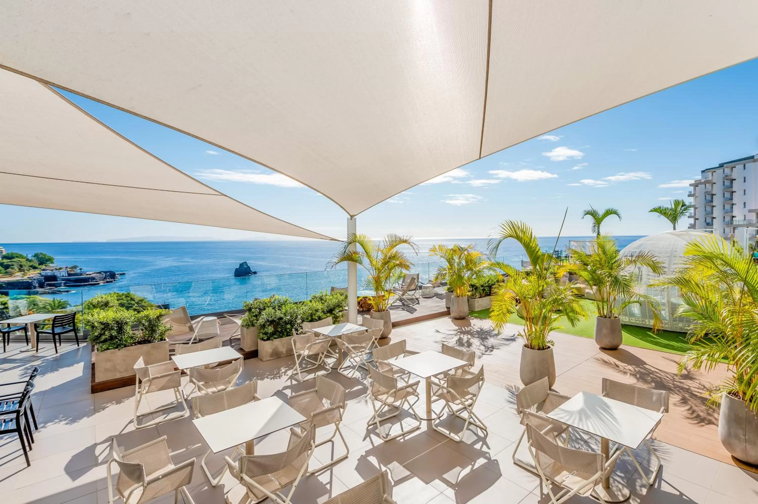Balcony/Terrace in Hotel Baia Azul