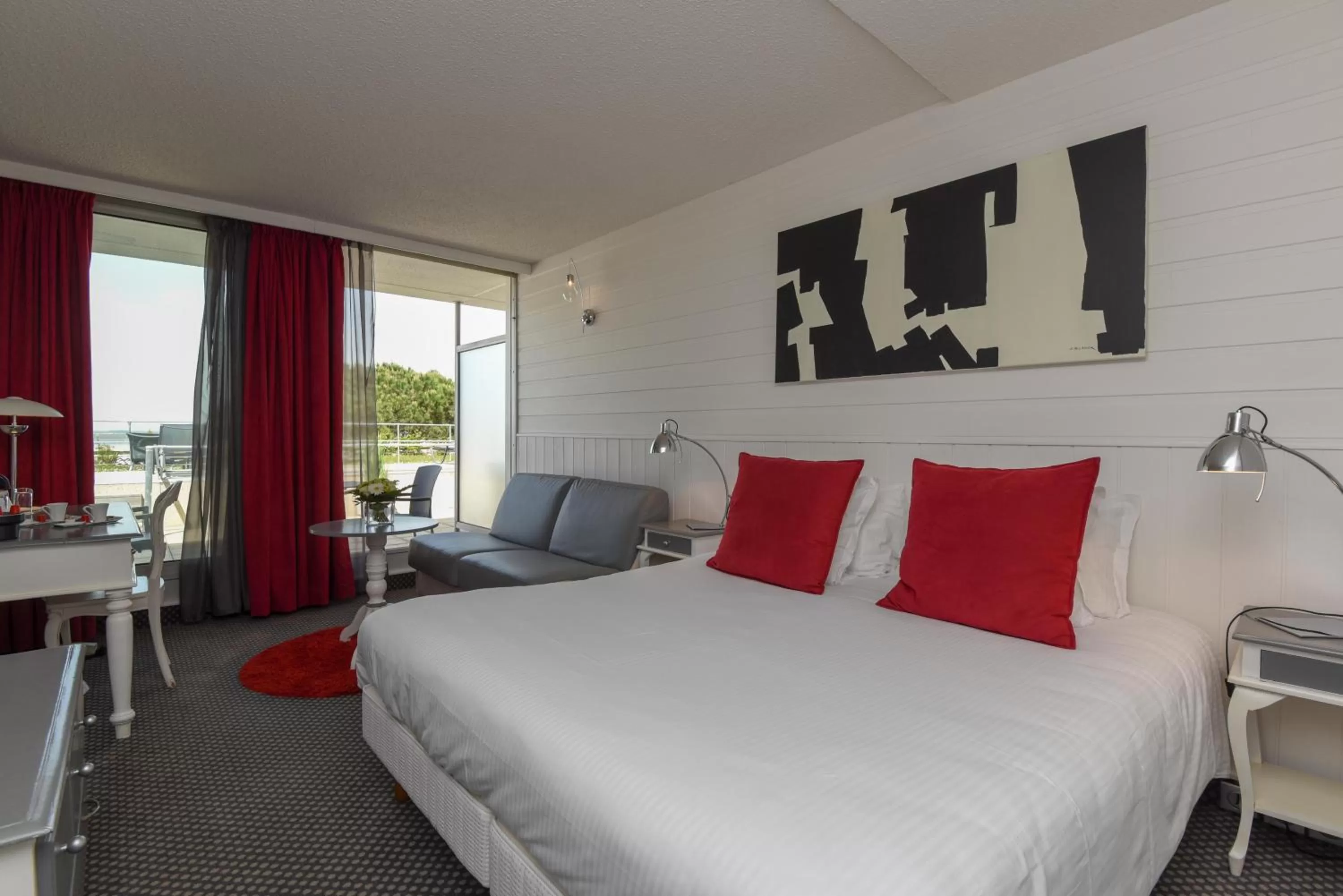 Deluxe Room Sea View in Hôtel Point France