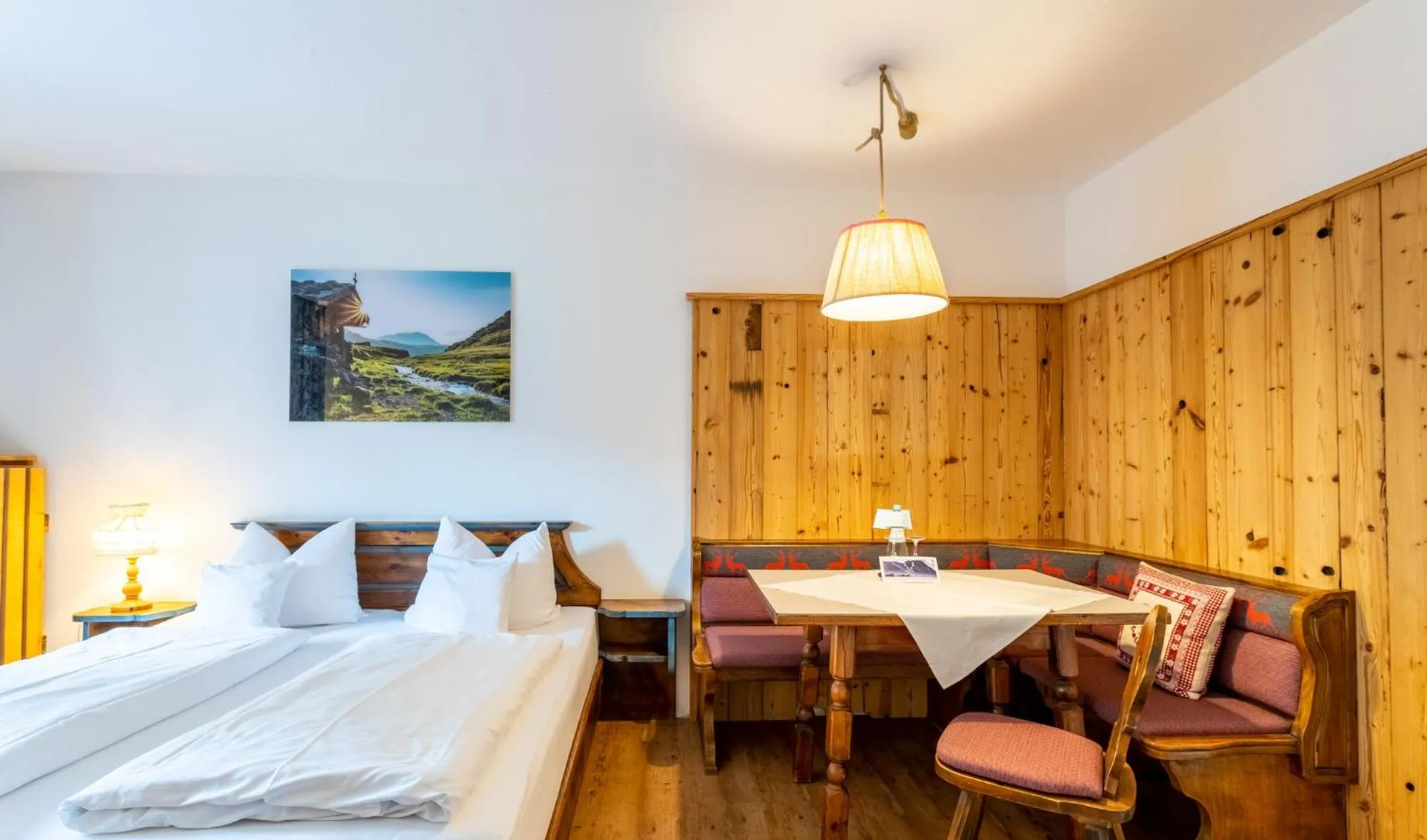 Photo of the whole room, Bed in Das Bergmayr - Chiemgauer Alpenhotel