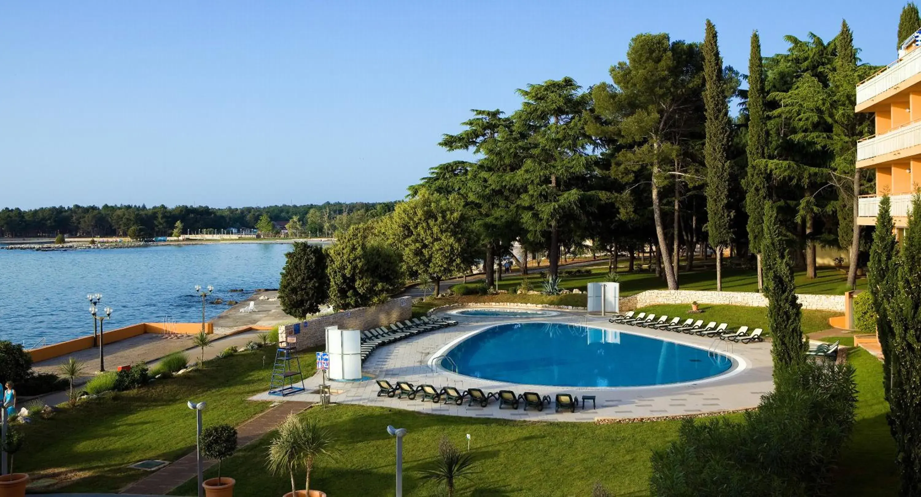 Facade/entrance, Pool View in Hotel Umag Plava Laguna