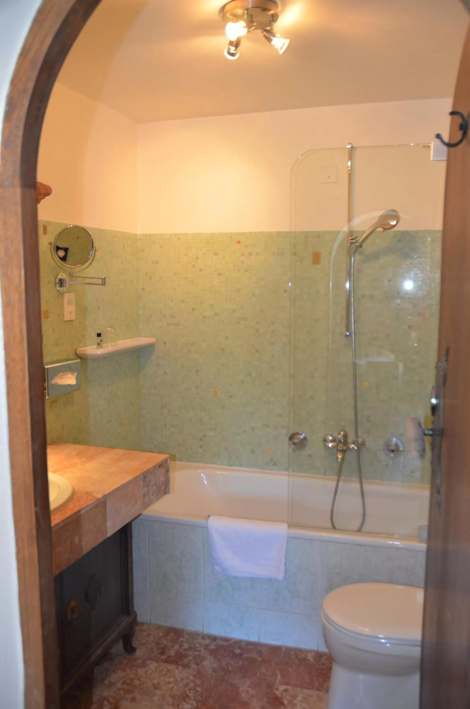 Toilet in Schloss Münichau