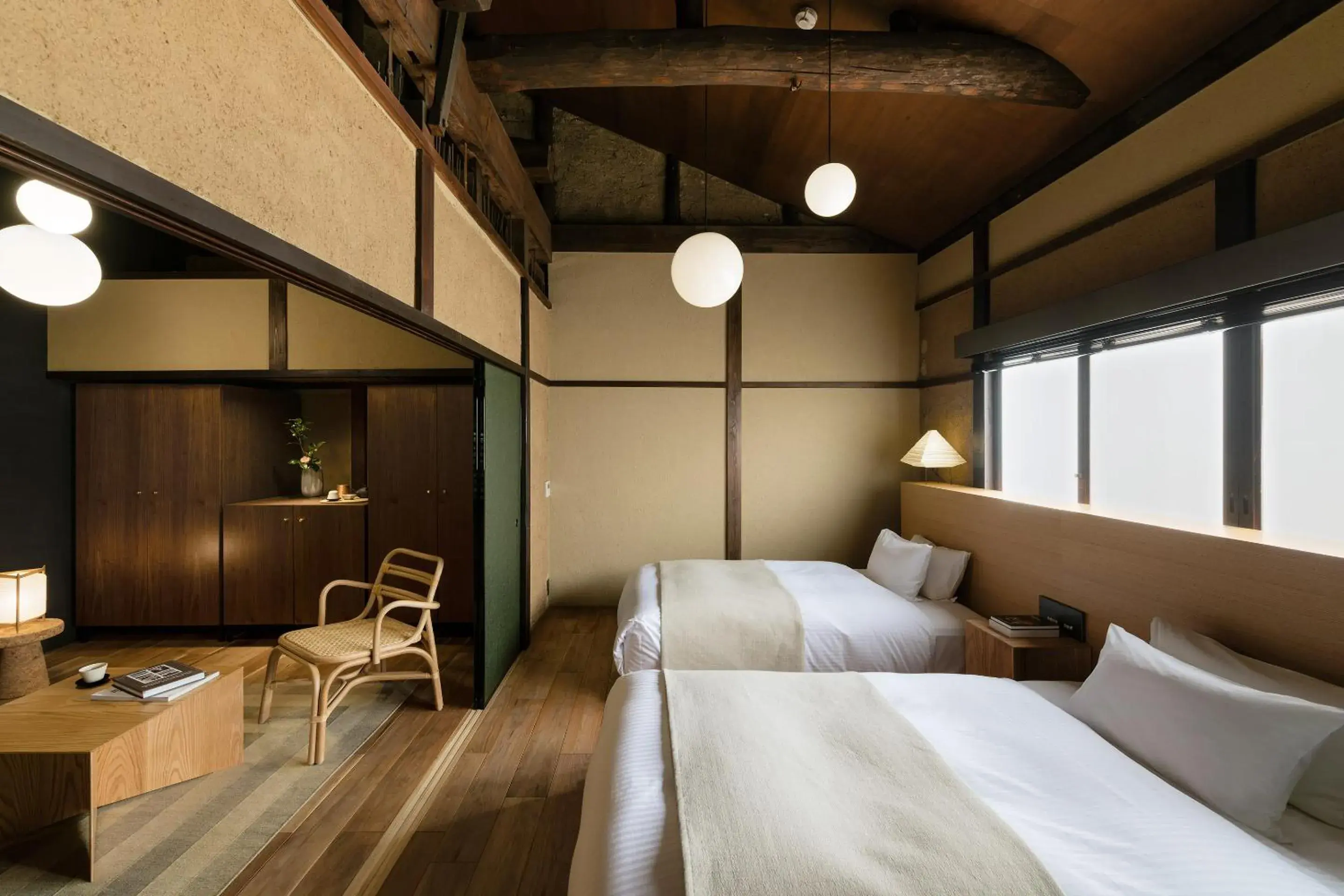 Bed in Nazuna Kyoto Gosho